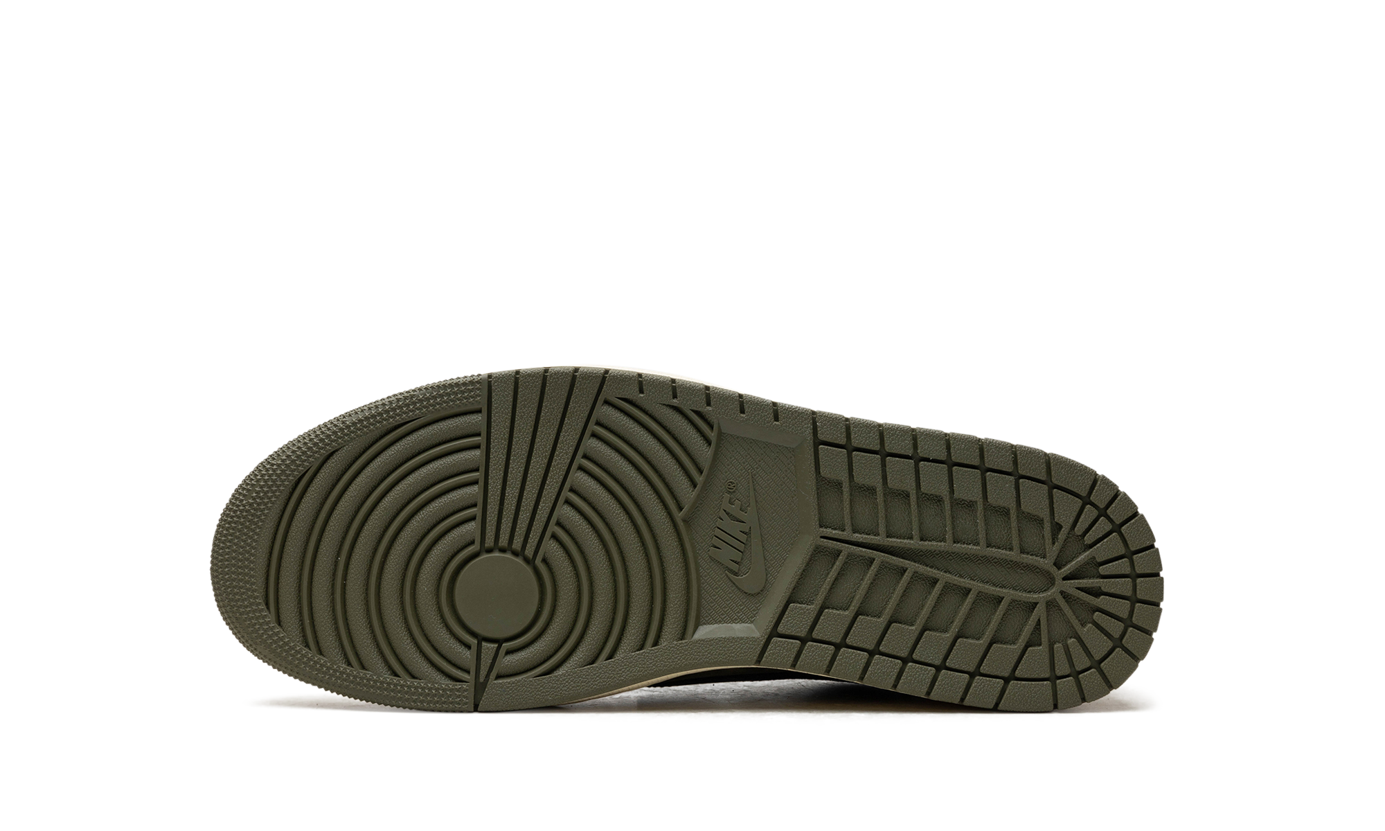 jordan 1 retro low og sp travis scott medium olive+DM7866-200+bottom view
