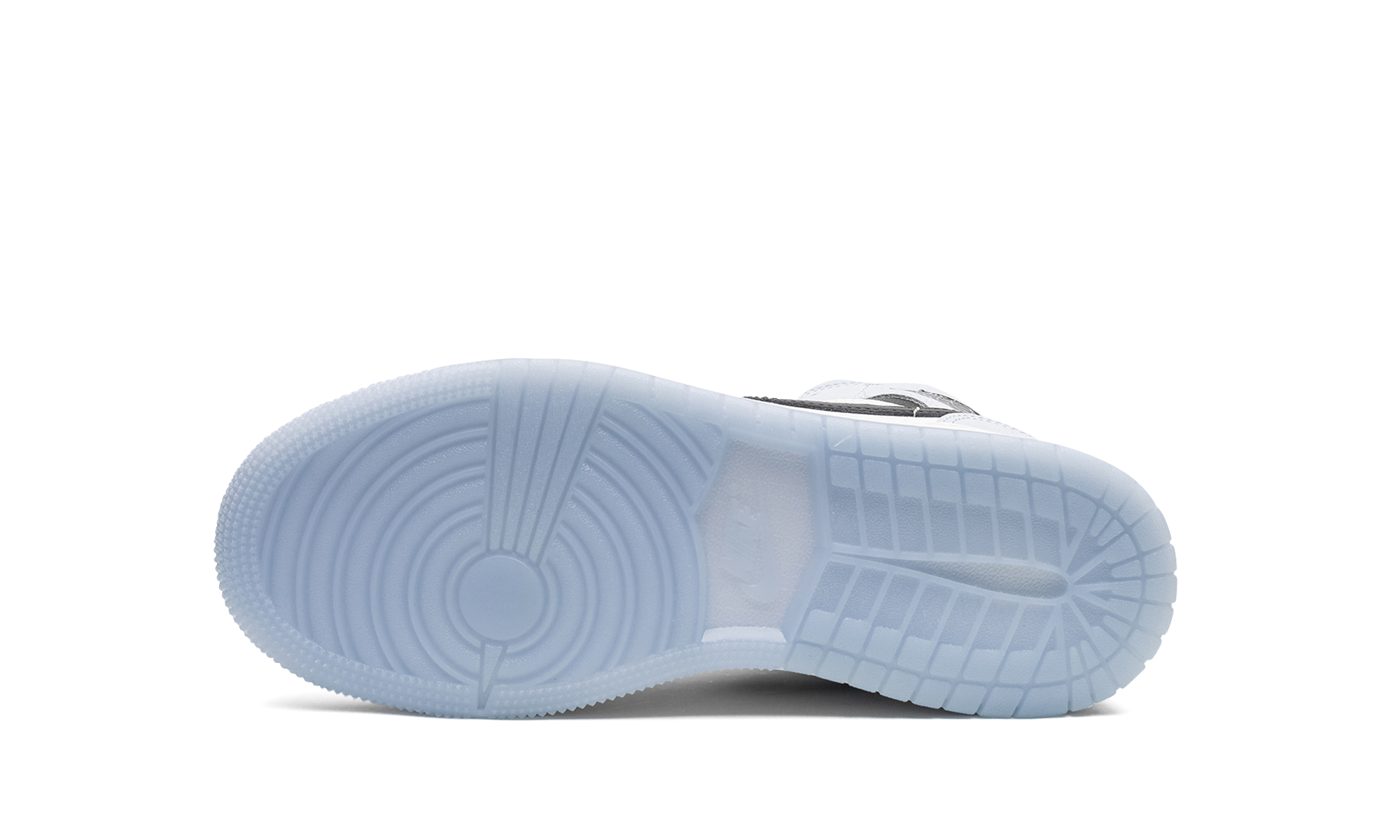 jordan 1 mid se ice blue 2023 gs+DV1337-104+bottom view