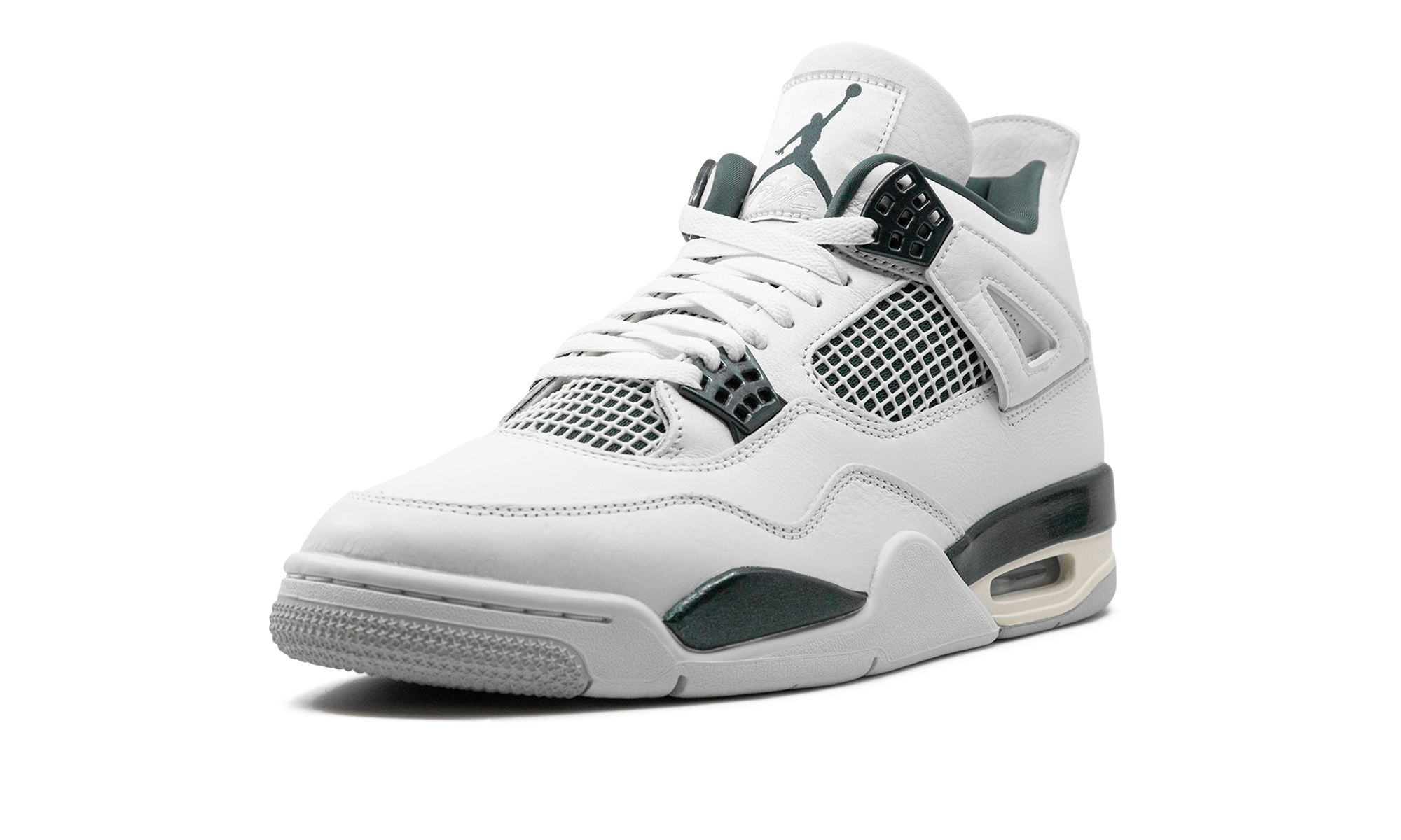 jordan 4 retro oxidized green+FQ8138-103+left diagnol single view