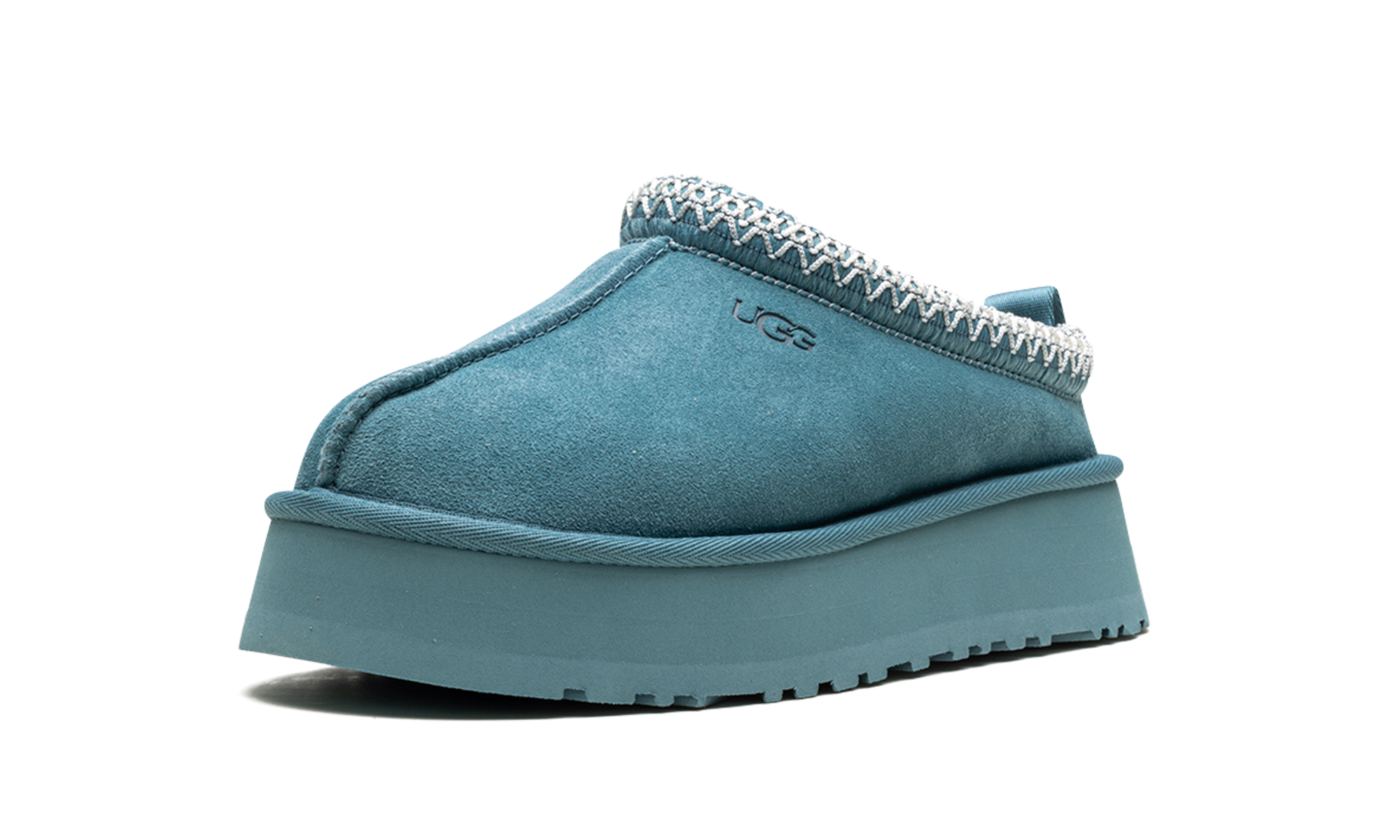 ugg tazz slipper deep ice women s+1122553-DEE+left diagnol single view