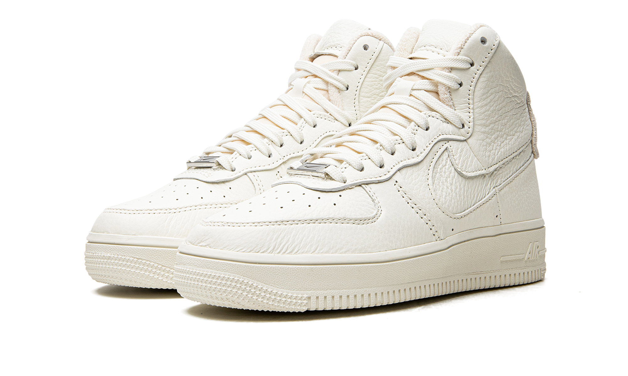 nike air force 1 high sculpt sail women s+DC3590-102+diagnol left view