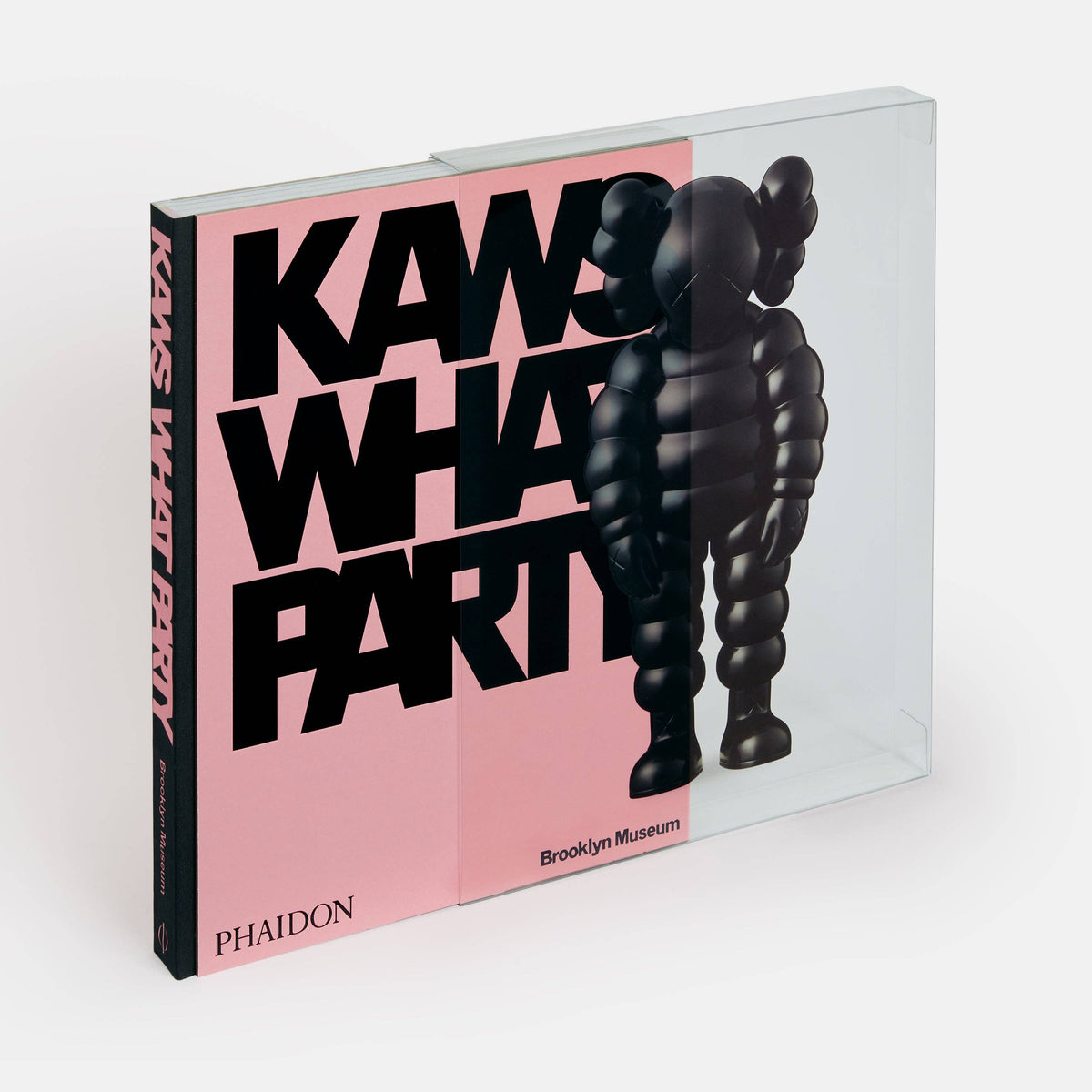 KAWS: WHAT PARTY (Black on Pink edition)