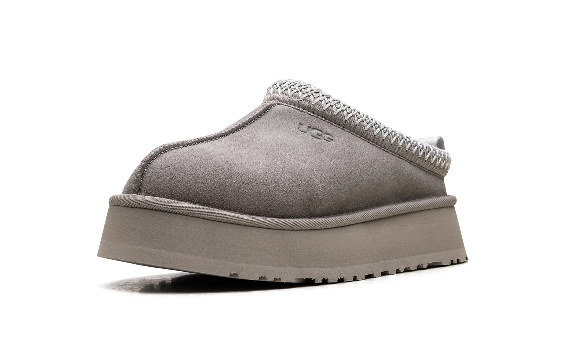 ugg tazz slipper pumice women s+1122553-PMC+left diagnol single view