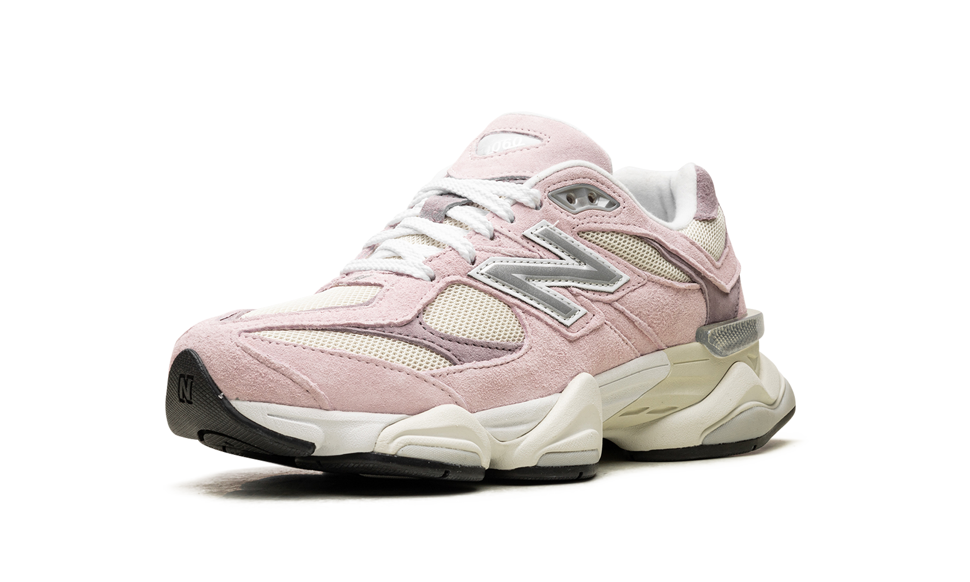 new balance 9060 rose sugar angora+U9060LBC+left diagnol single view
