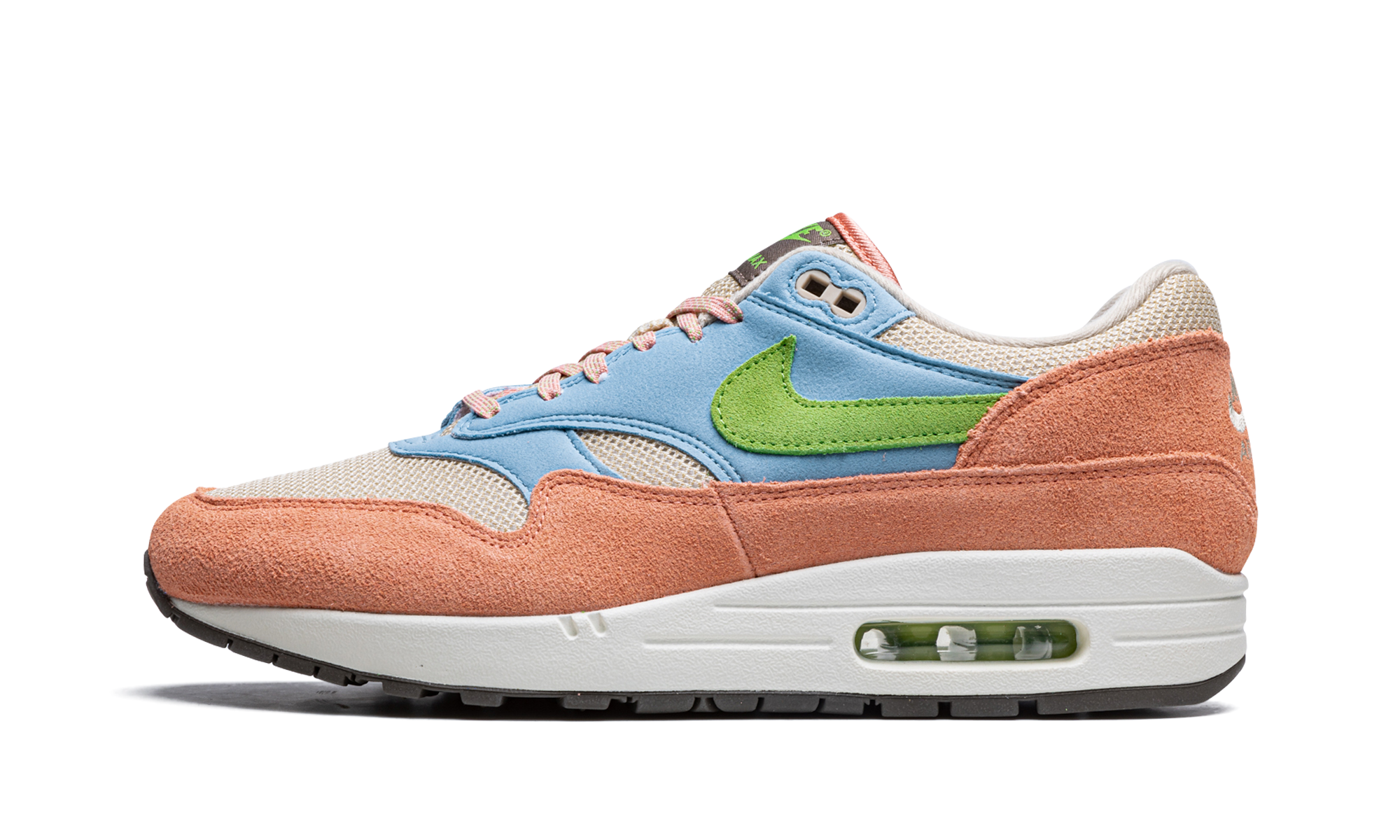 nike air max 1 light madder root worn blue+DV3196-800+diagnol right view 1