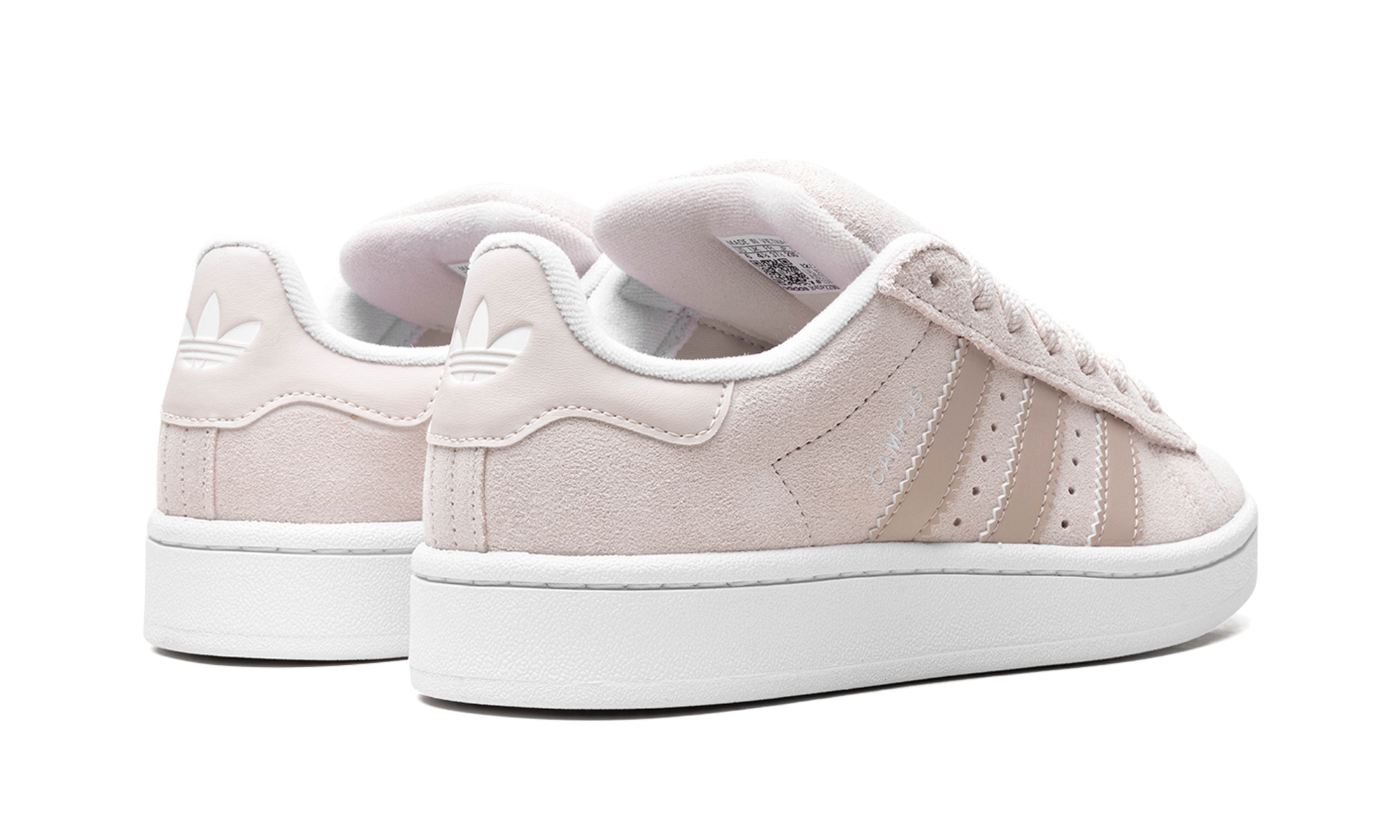 adidas campus 00s putty mauve wonder taupe women s+ID3173+diagnol right behind view