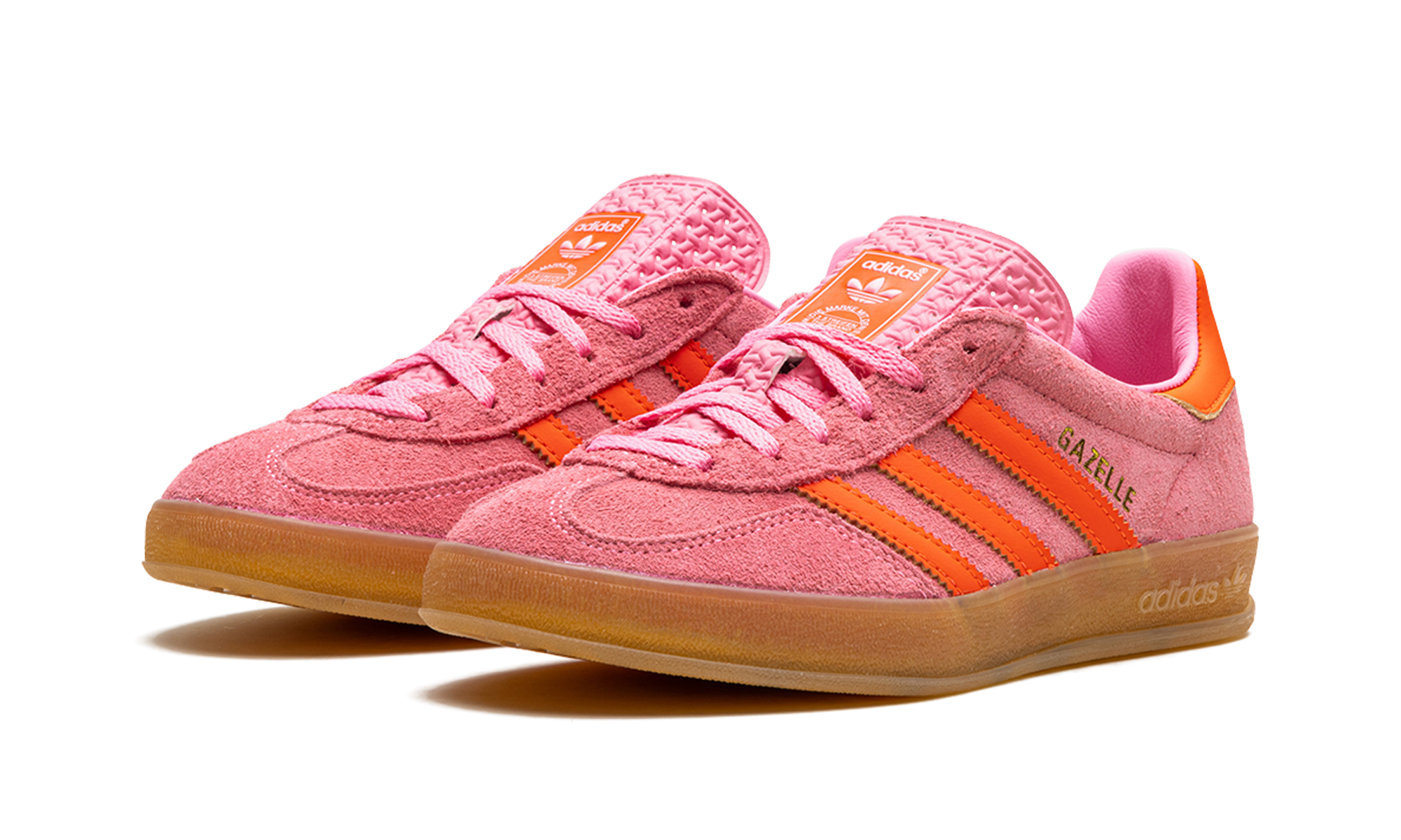 adidas gazelle indoor beam pink women s+IE1058+diagnol left view