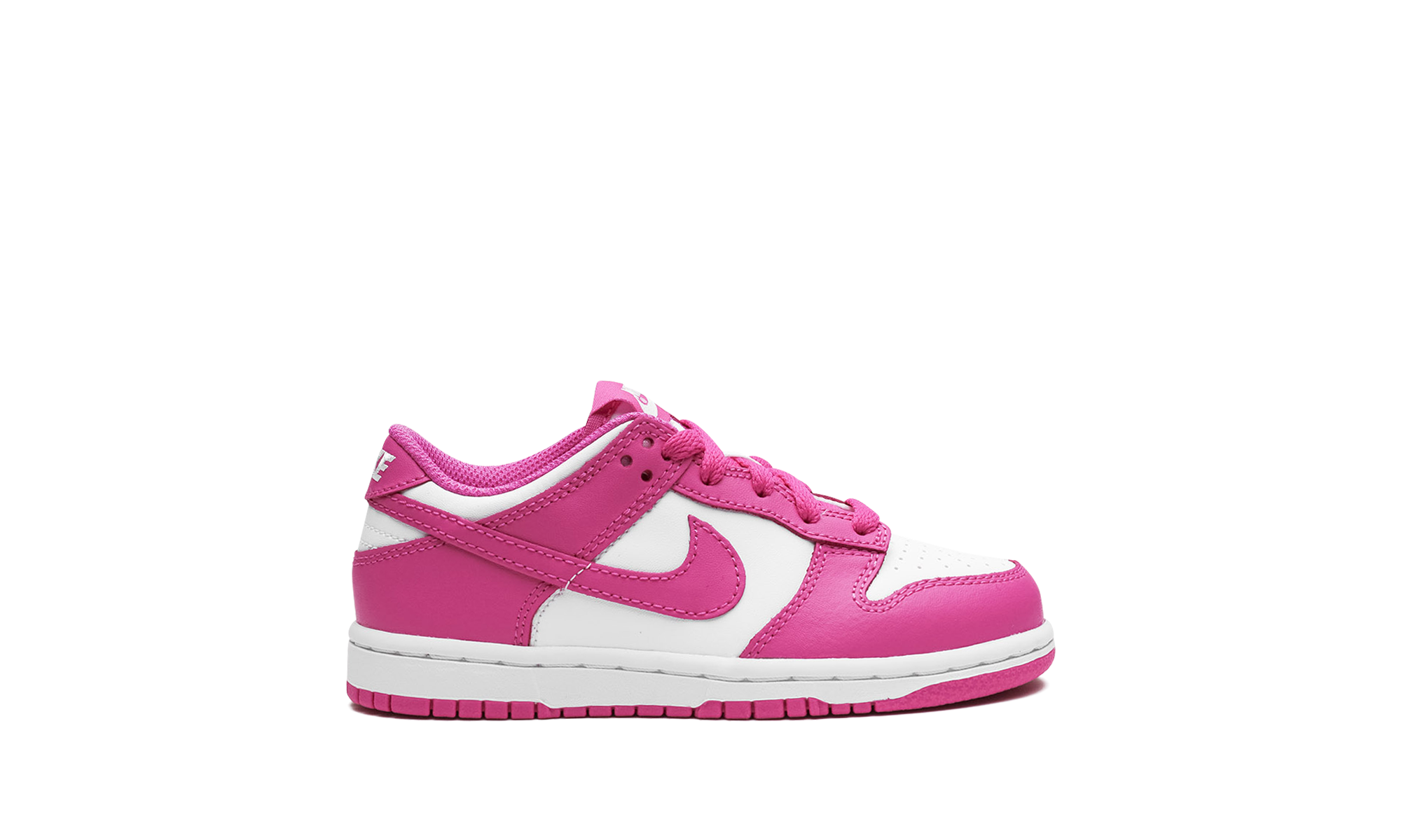 nike dunk low active fuchsia ps+FJ0705-100+right view