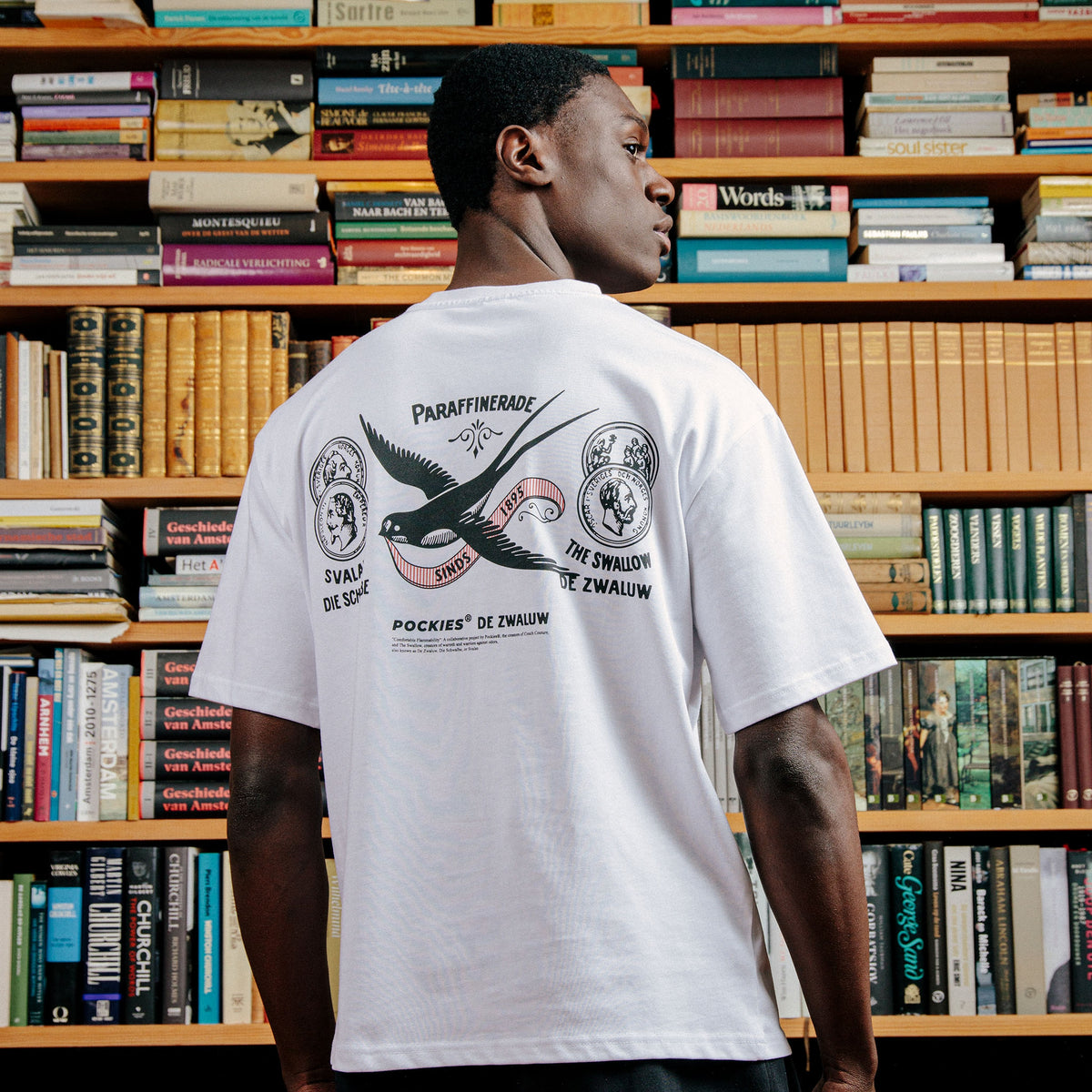 Swallow Pockies Tee