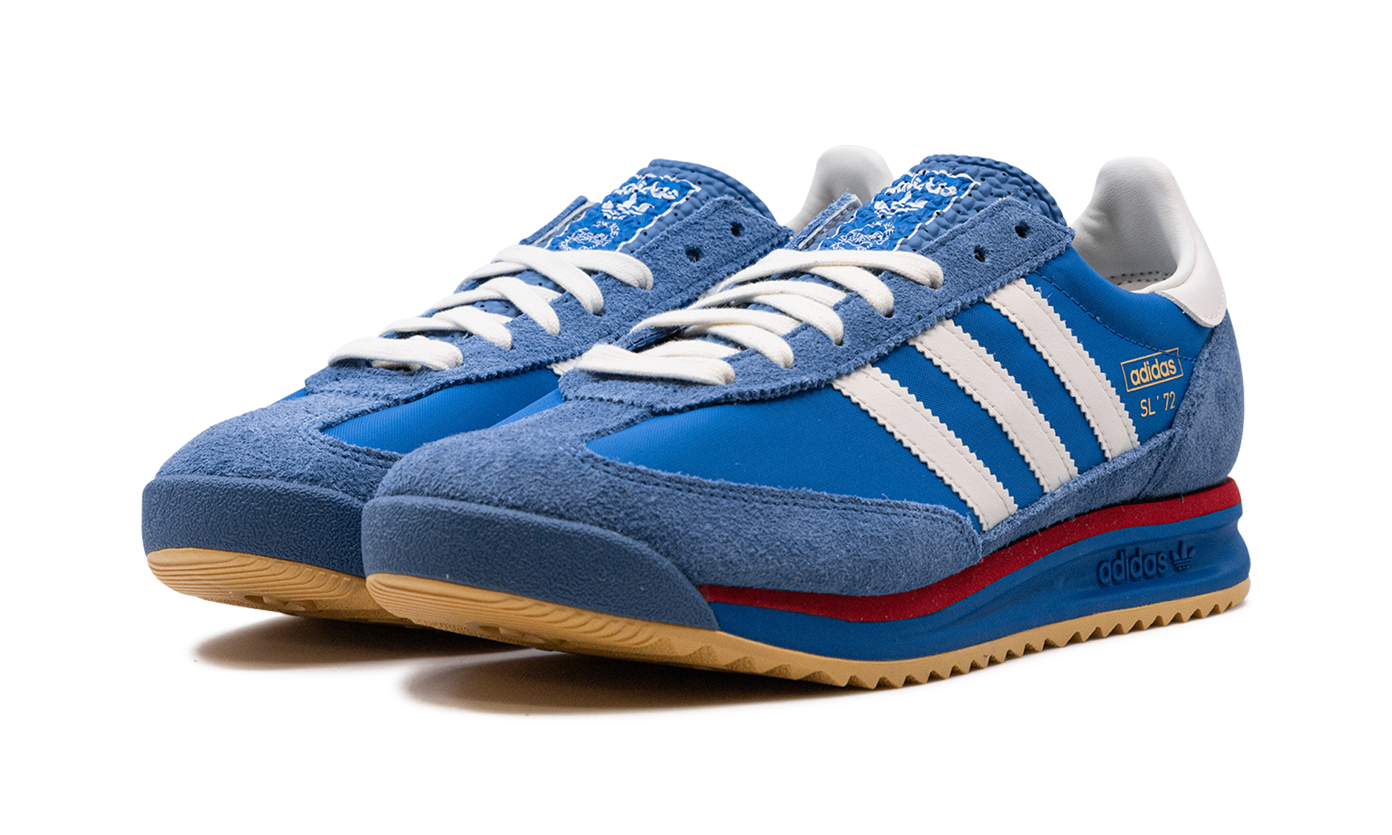 adidas sl 72 rs blue scarlet+IG2132+diagnol left view