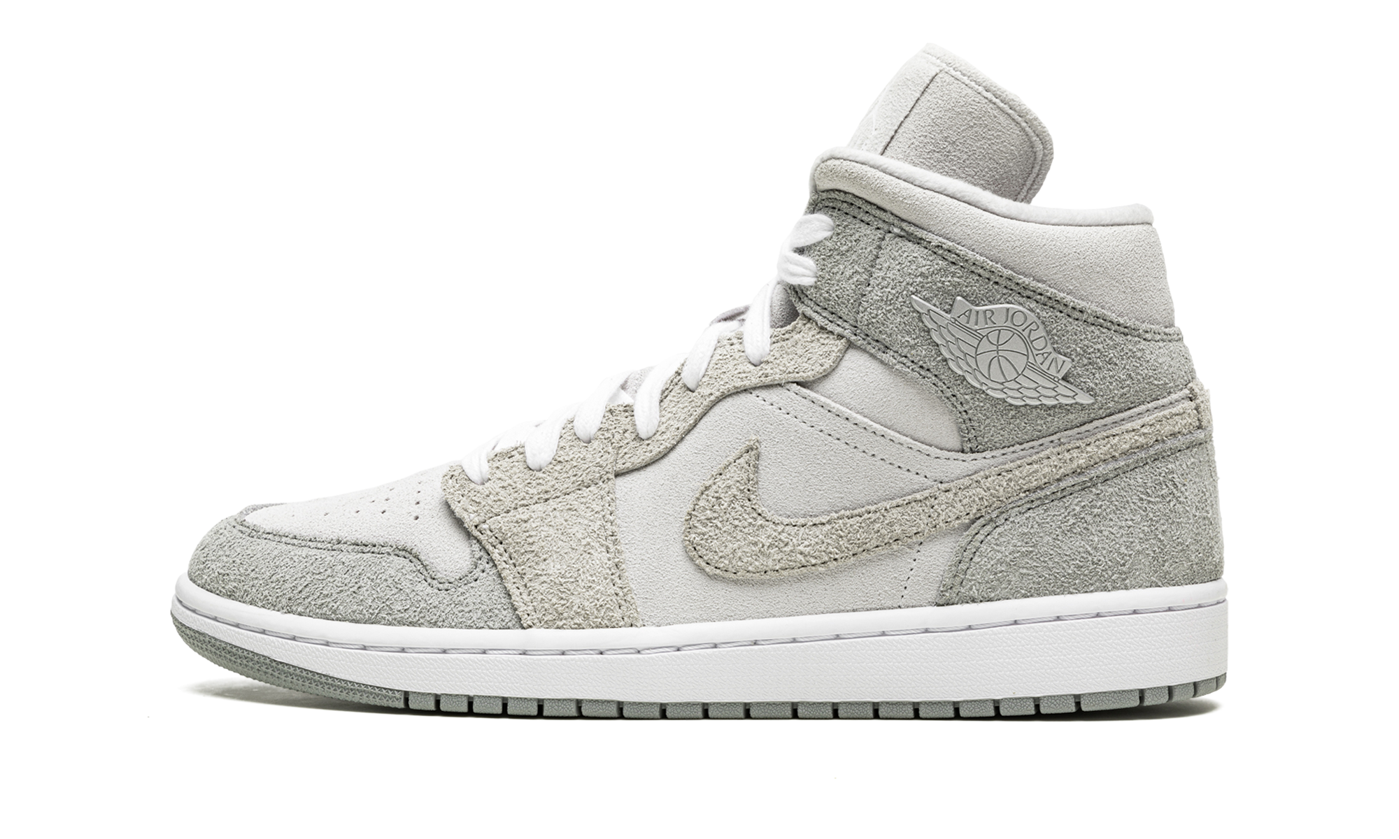 jordan 1 mid se particle grey women s+DO7139-002+diagnol right view 1