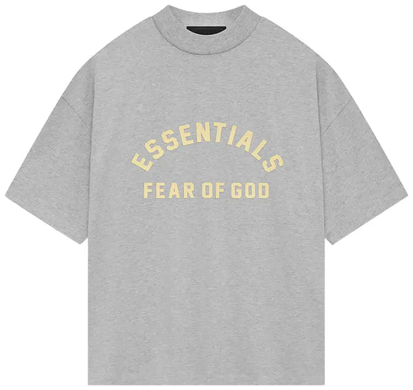 Fear of God Essentials Heavy T-Shirt Light Heather Grey (SS22)