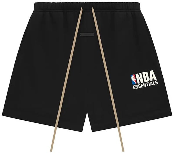 Fear of God Essentials  Shorts x NBA Black White