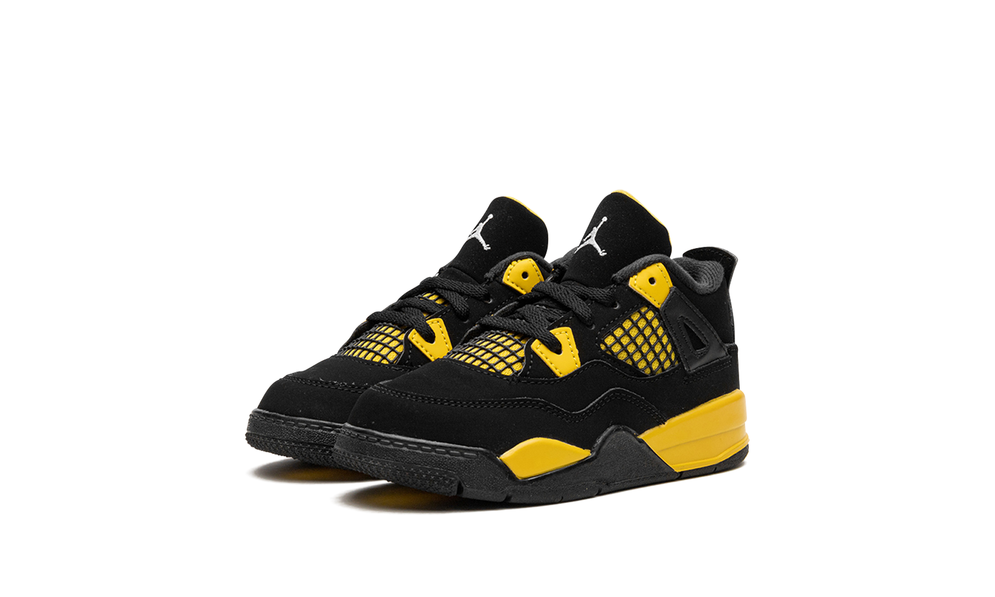 jordan 4 retro thunder 2023 td+BQ7670-017+diagnol left view