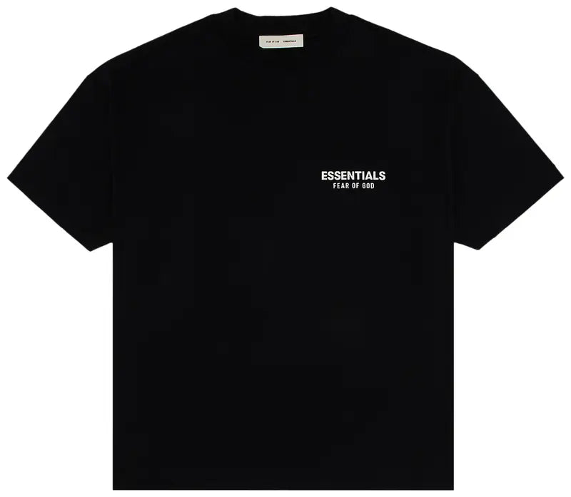 Fear of God Essentials T-Shirt Jet Black (SS25)