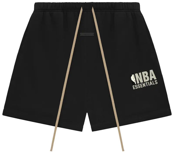 Fear of God Essentials Shorts x NBA Black Grey