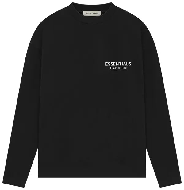 Fear of God Essentials Long-Sleeve T-shirt Jet Black