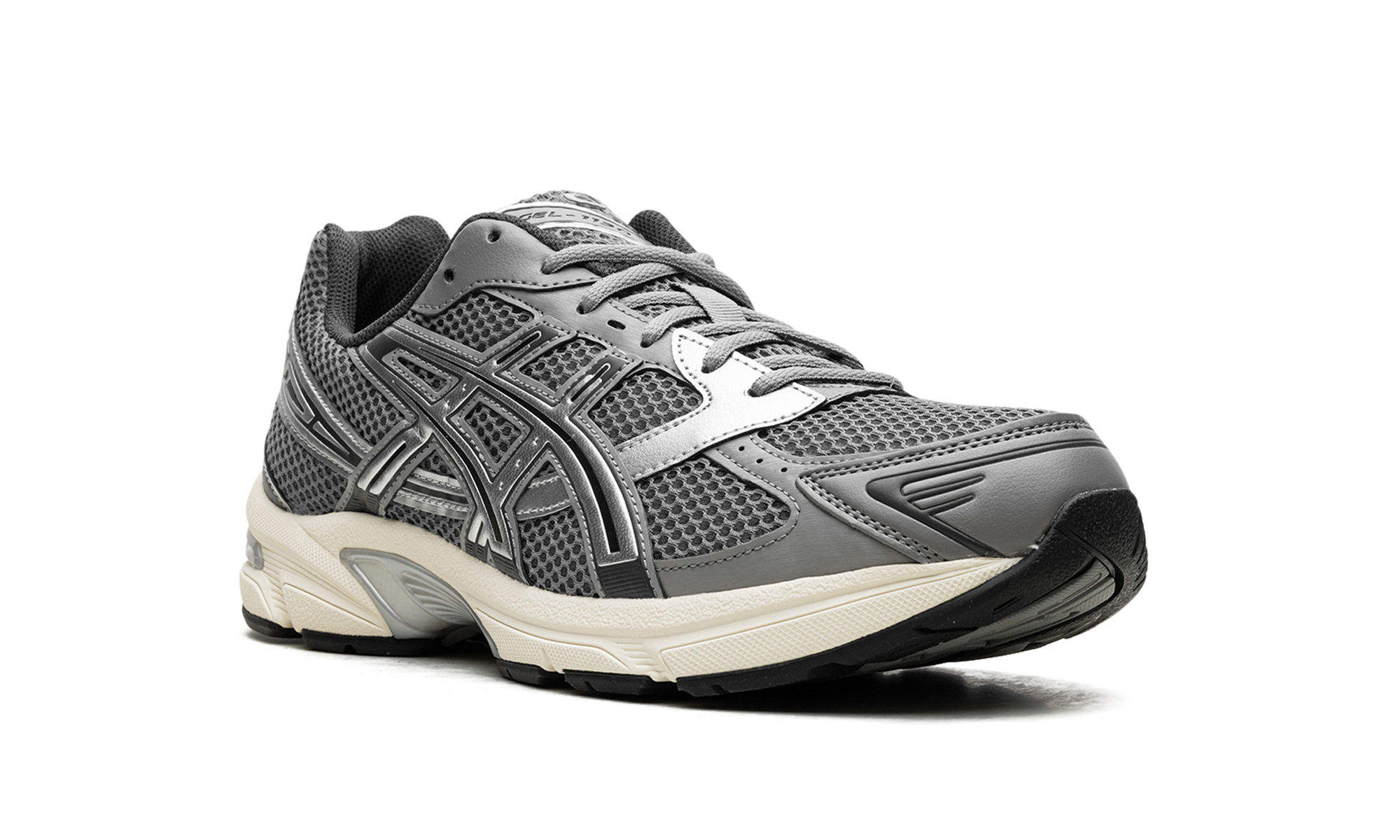 asics gel 1130 clay grey pure silver+1201A256-026+diagnol right view