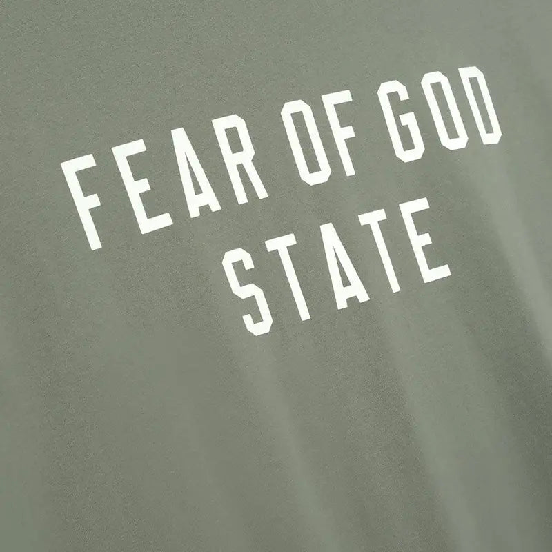 Fear of God Fear of God Essentials 90's Tee 'Moss'