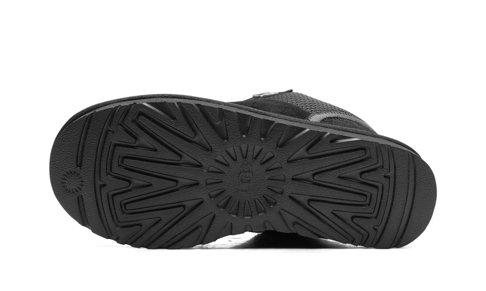 ugg lowmel black women s+1144032-BLK+bottom view