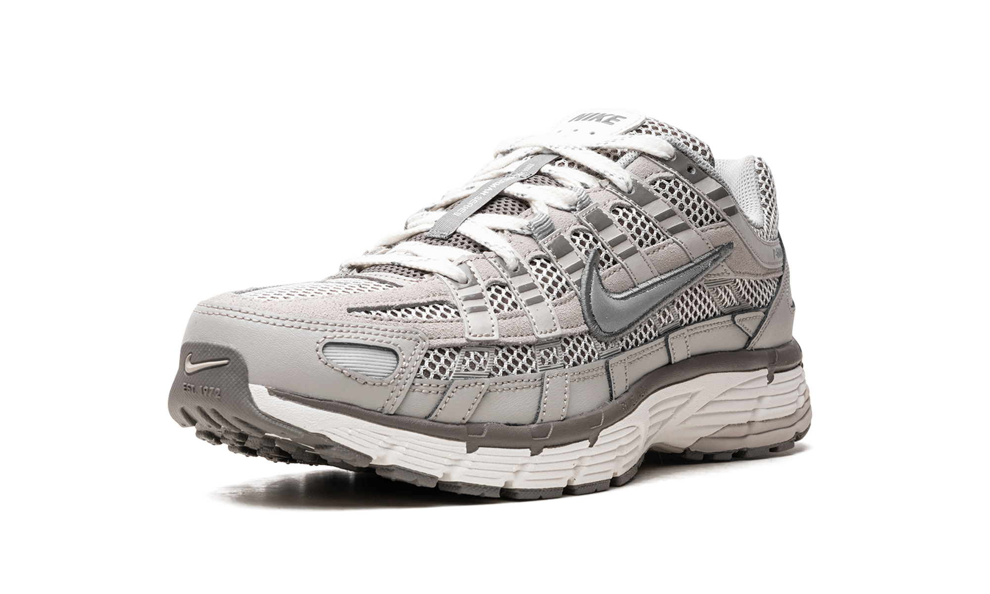 nike p 6000 light iron ore+FN6837-012+left diagnol single view