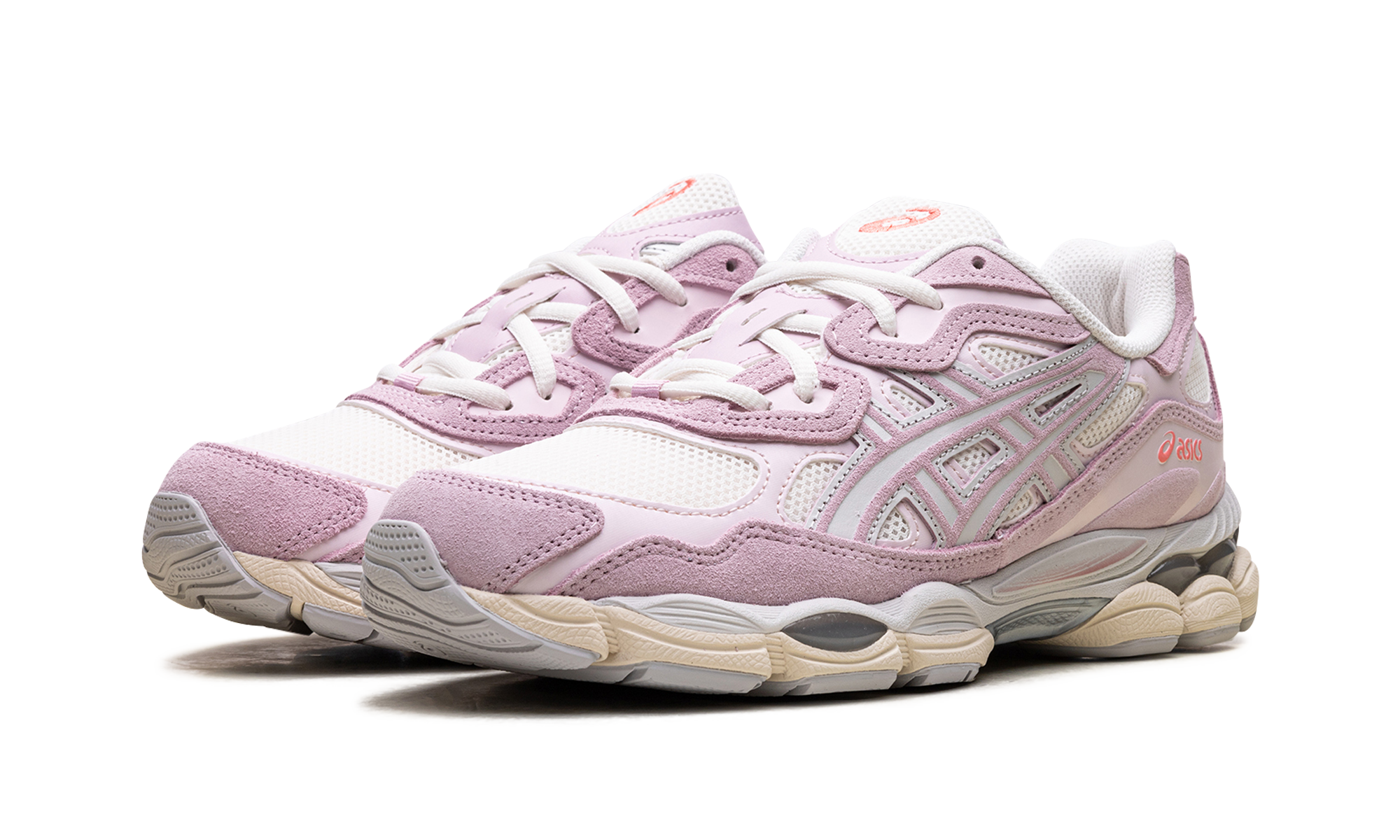 asics gel nyc cream rose water+1203A383-106+diagnol left view