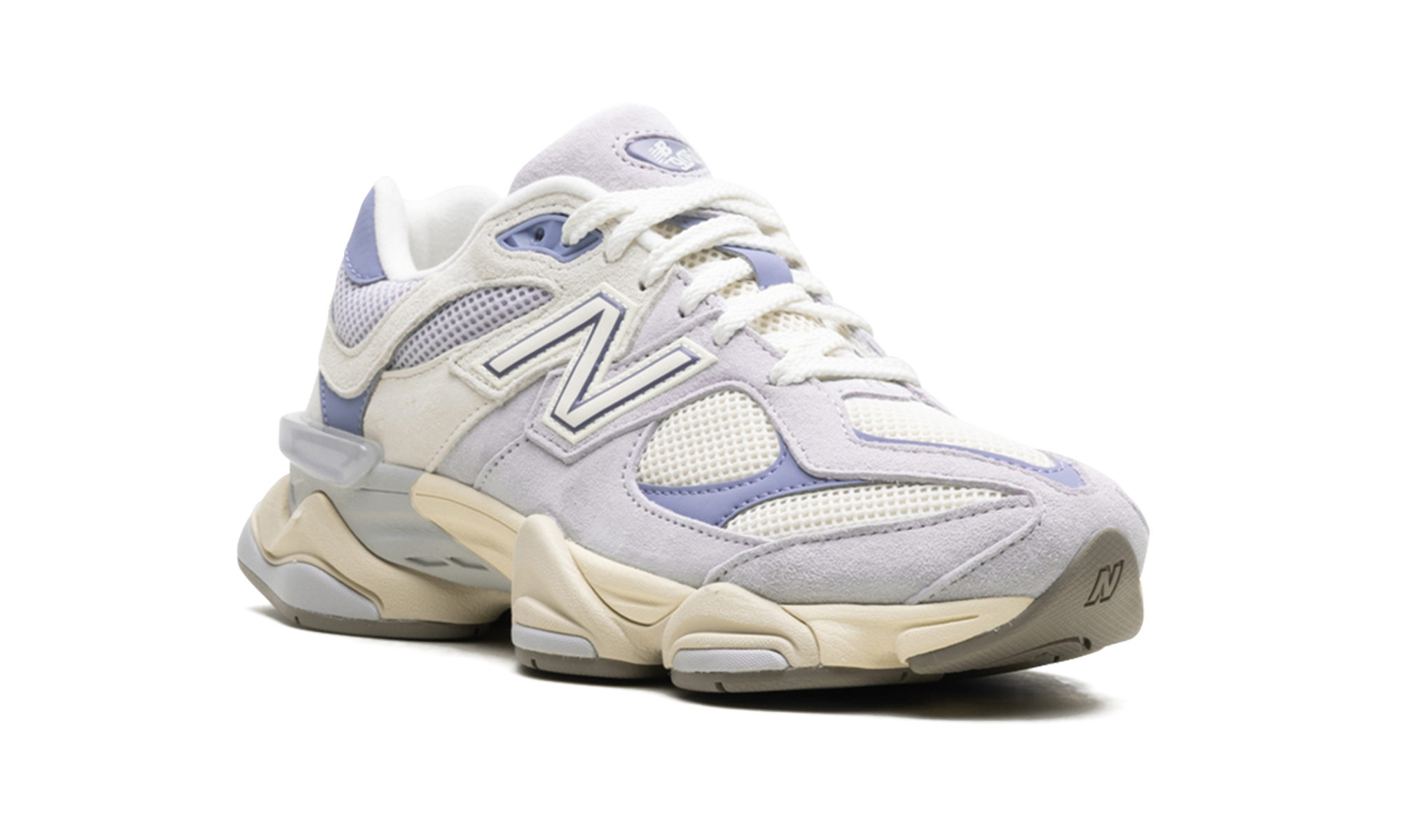 new balance 9060 pearl grey linen+U9060EEL+diagnol right view