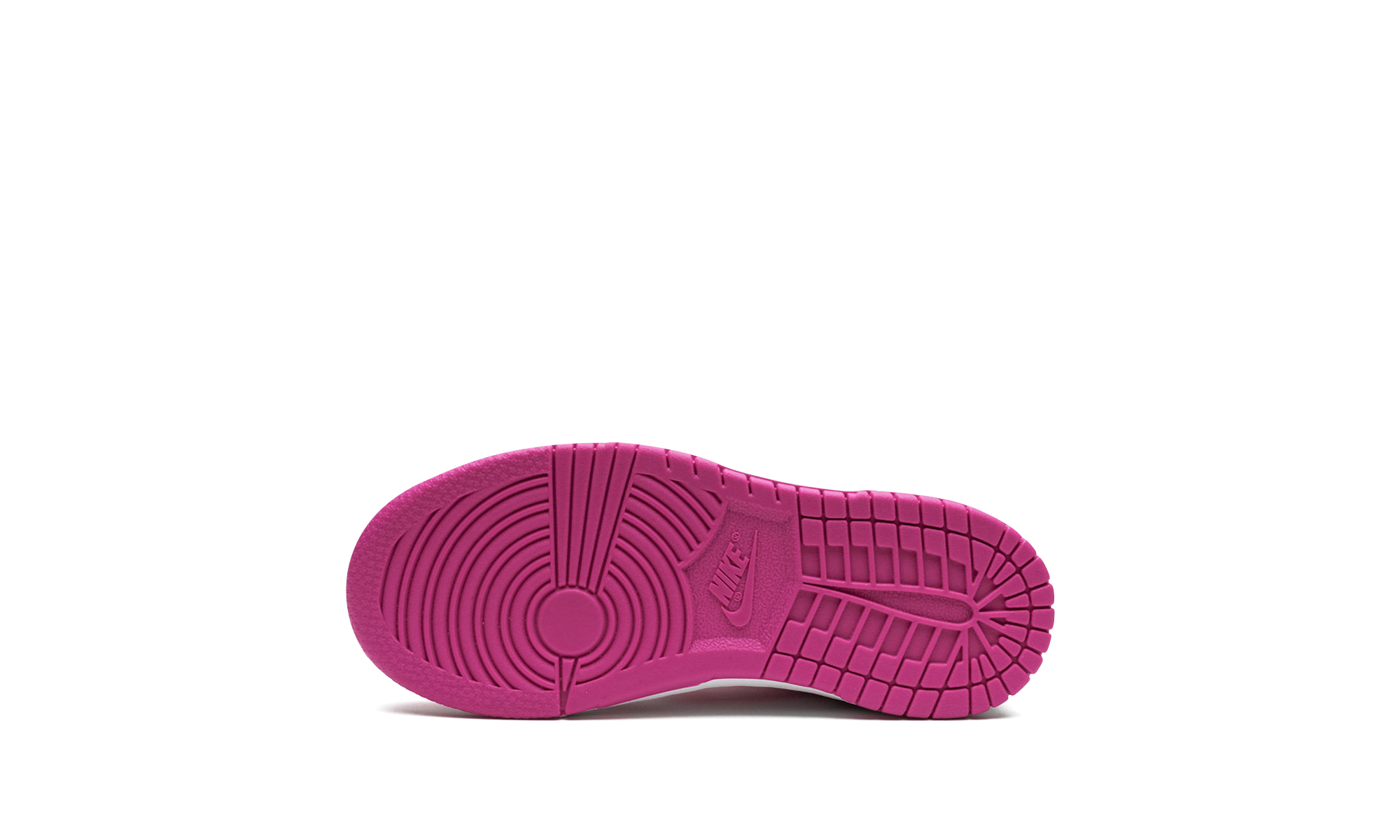 nike dunk low active fuchsia ps+FJ0705-100+bottom view