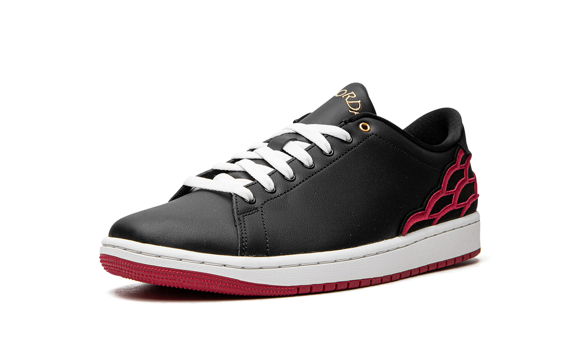 jordan 1 centre court black pink white+DQ8577-001+left diagnol single view