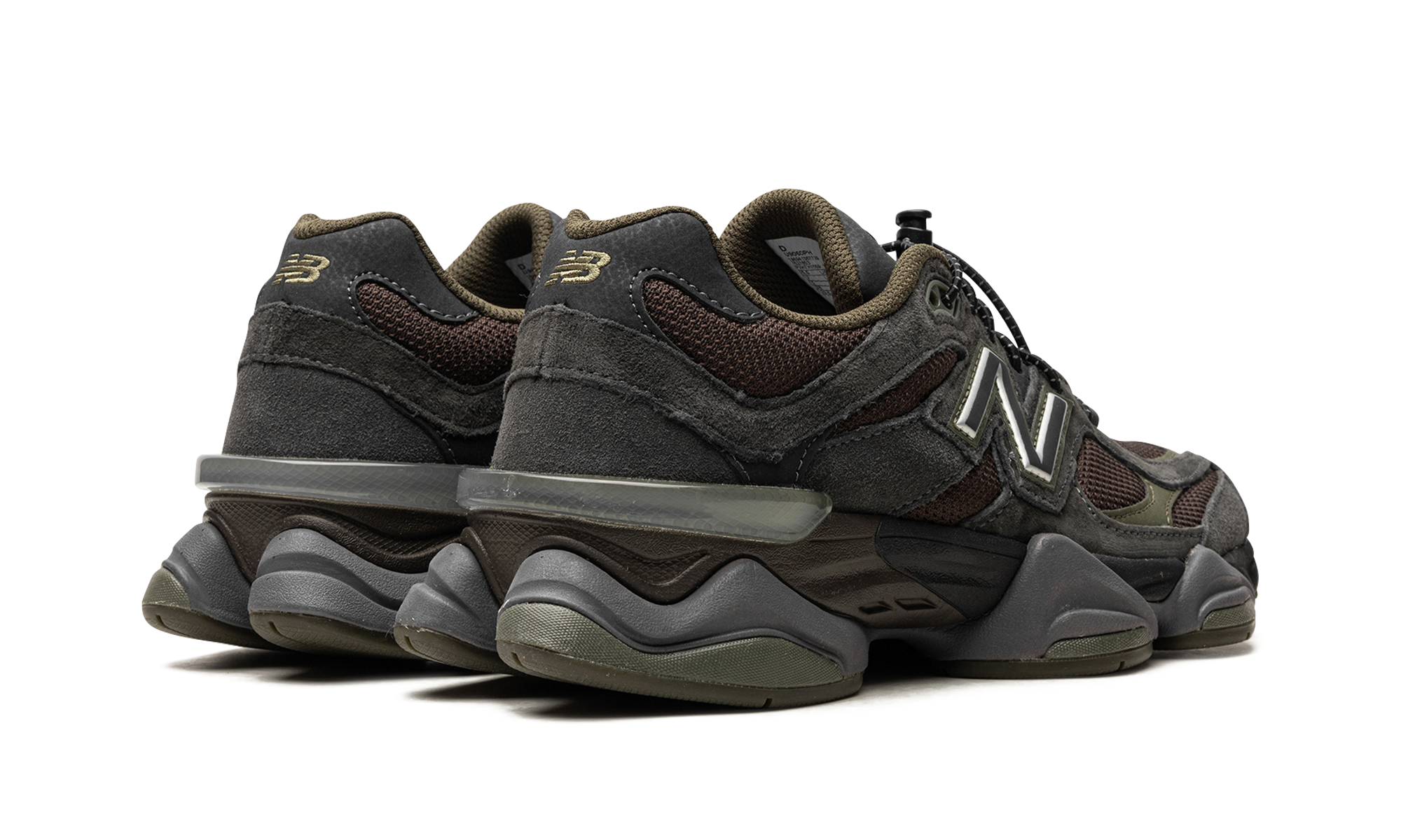 new balance 9060 blacktop dark moss+U9060PH+diagnol right behind view