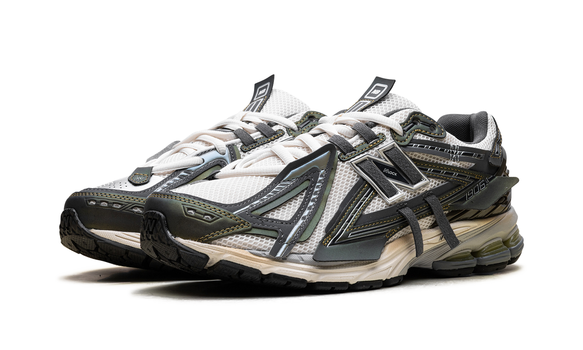 new balance 1906a olive juice sea salt+U1906ANC+diagnol left view