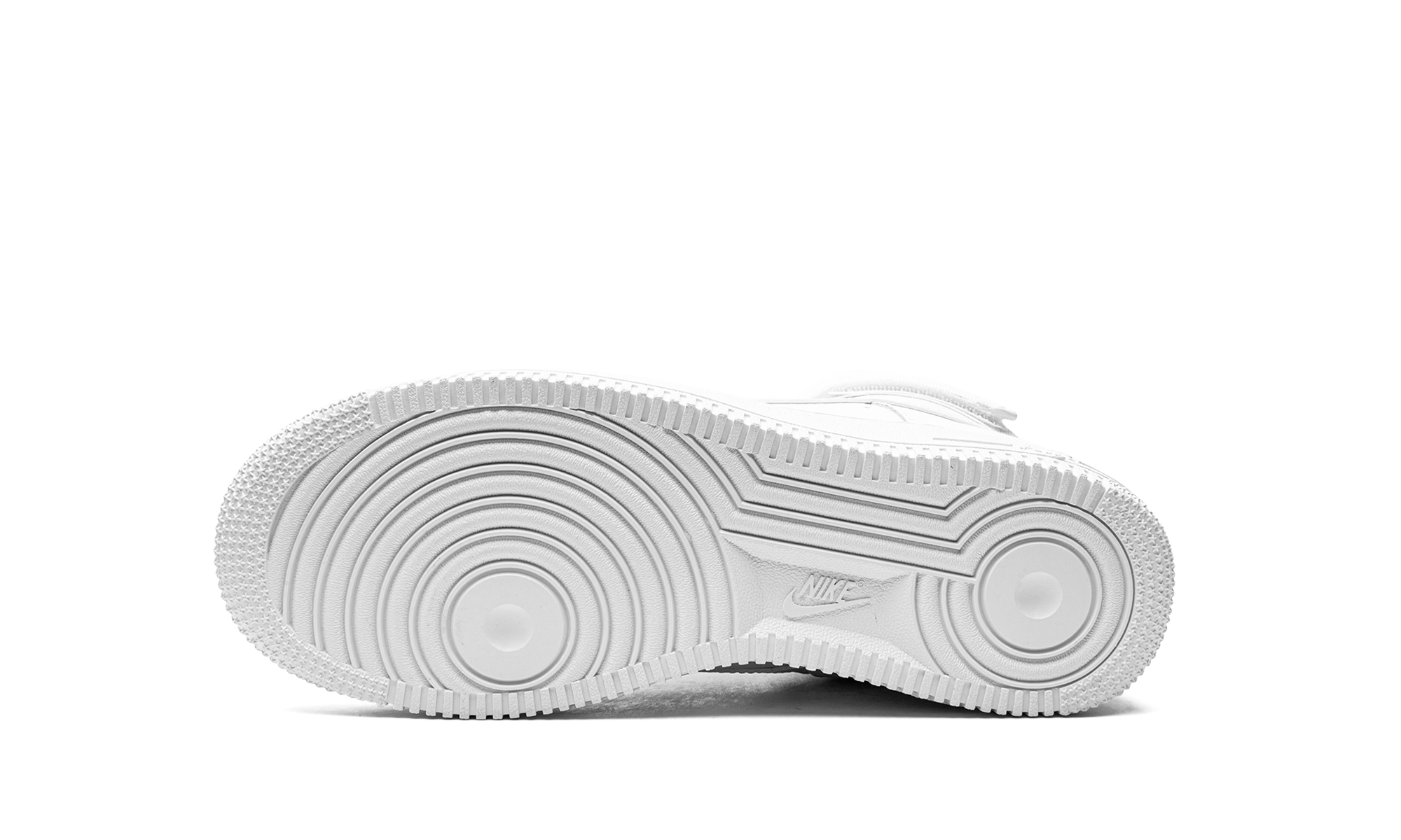 nike air force 1 high le triple white gs+DH2943-111+bottom view