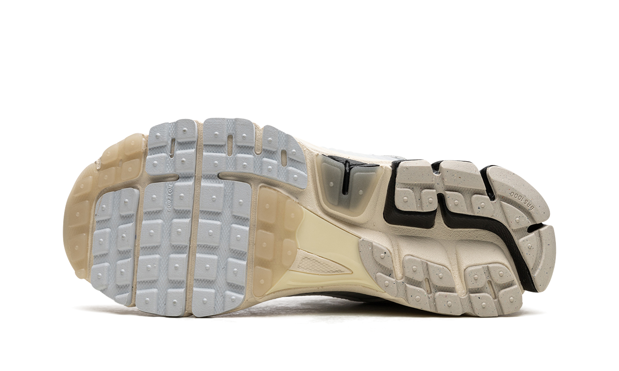 nike zoom vomero 5 supersonic light bone black+FN7649-110+bottom view