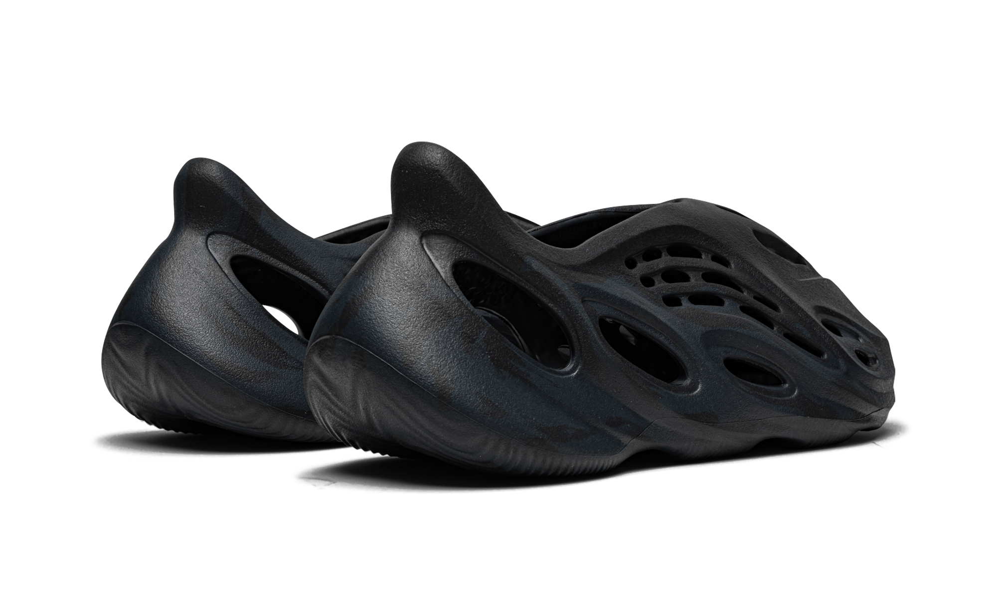 adidas yeezy foam rnnr mineral blue+GV7903+diagnol right behind view