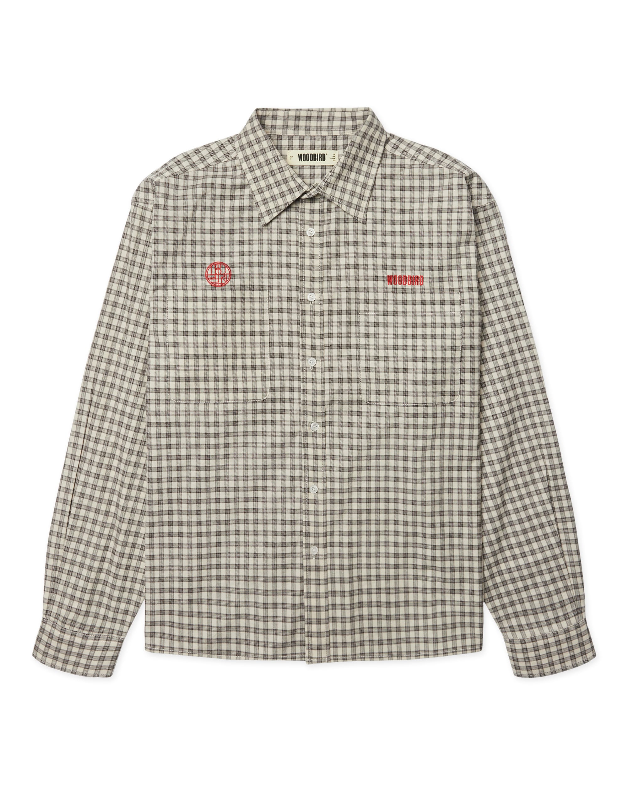 Woodbird Buzo EMB Check Shirt