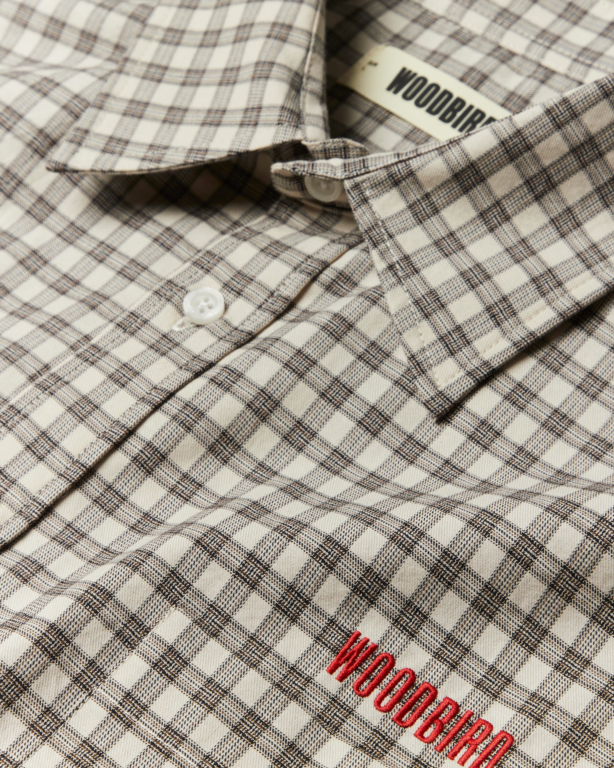 Woodbird Buzo EMB Check Shirt