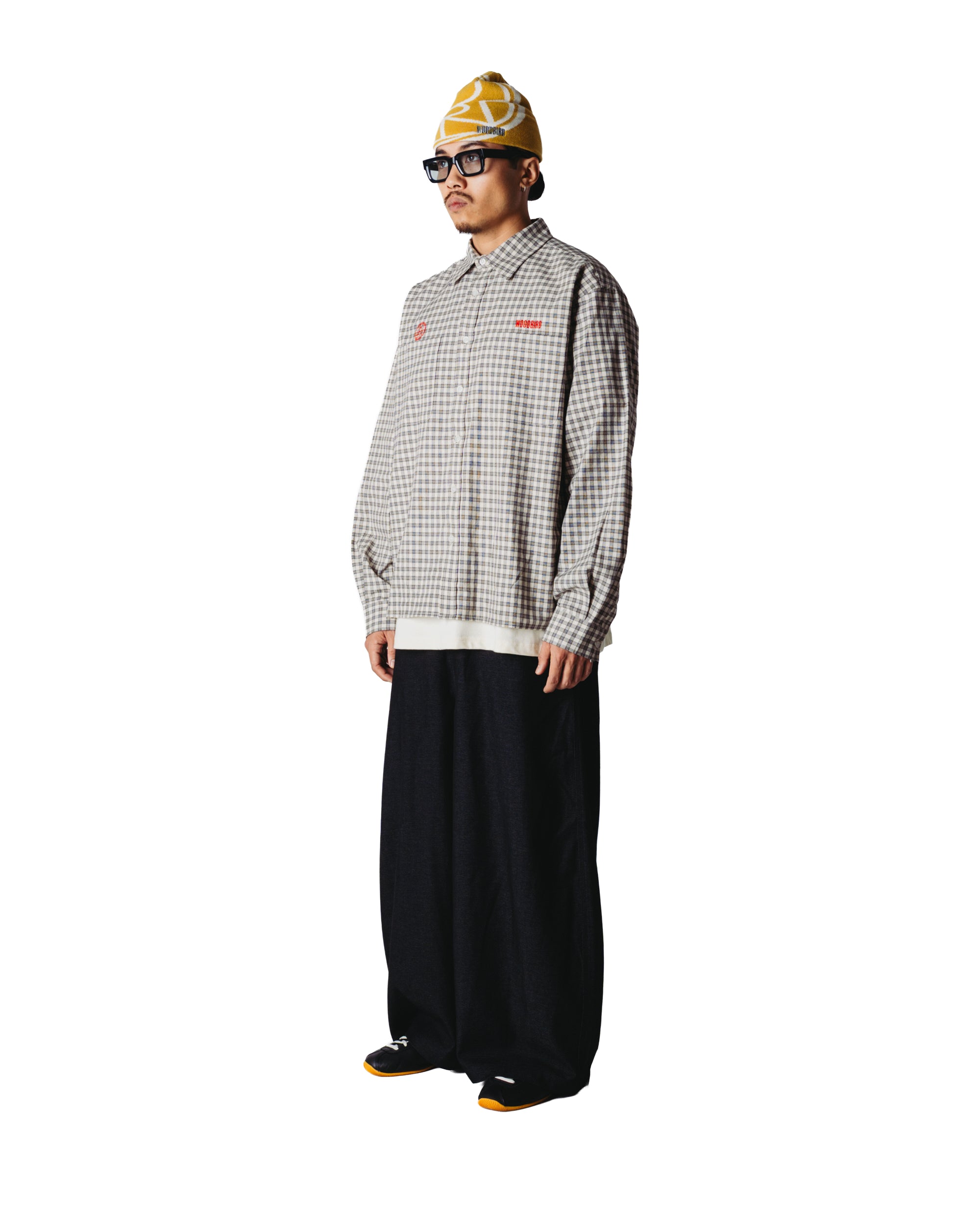 Woodbird Buzo EMB Check Shirt