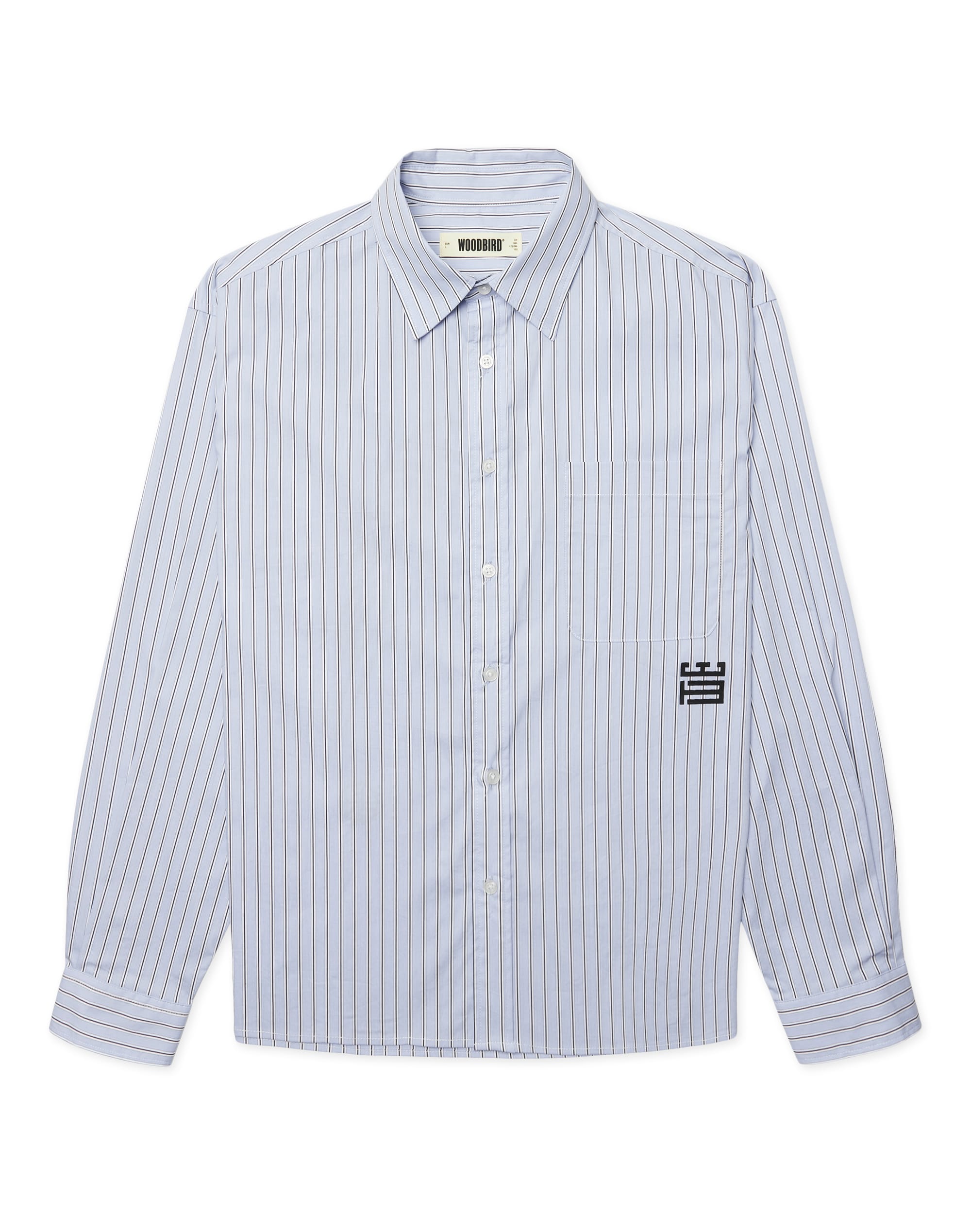 Woodbird Buzo Warp Stripe Shirt