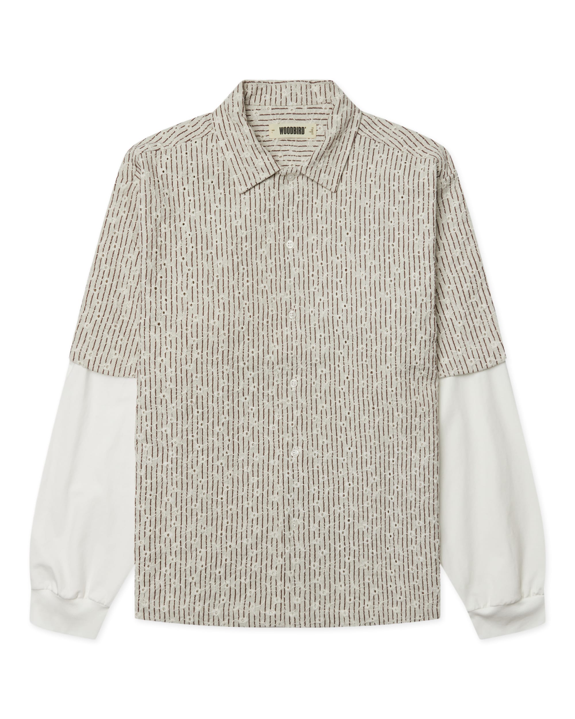 Woodbird Wang J Sleeve Shirt