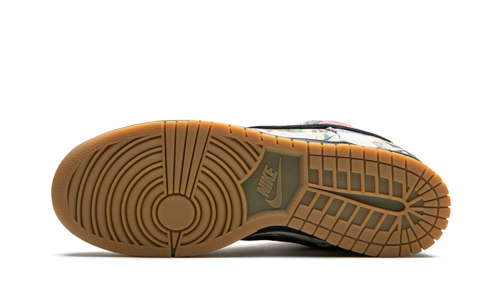 nike sb dunk low supreme rammellzee+FD8778-001+bottom view