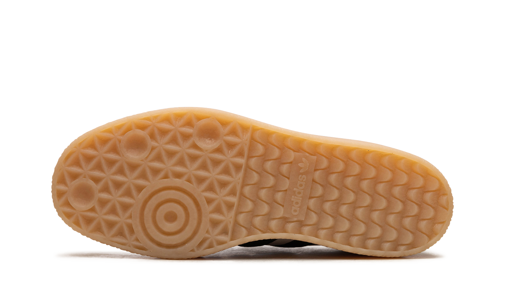 adidas sambae white black gum women s+IG5744+bottom view