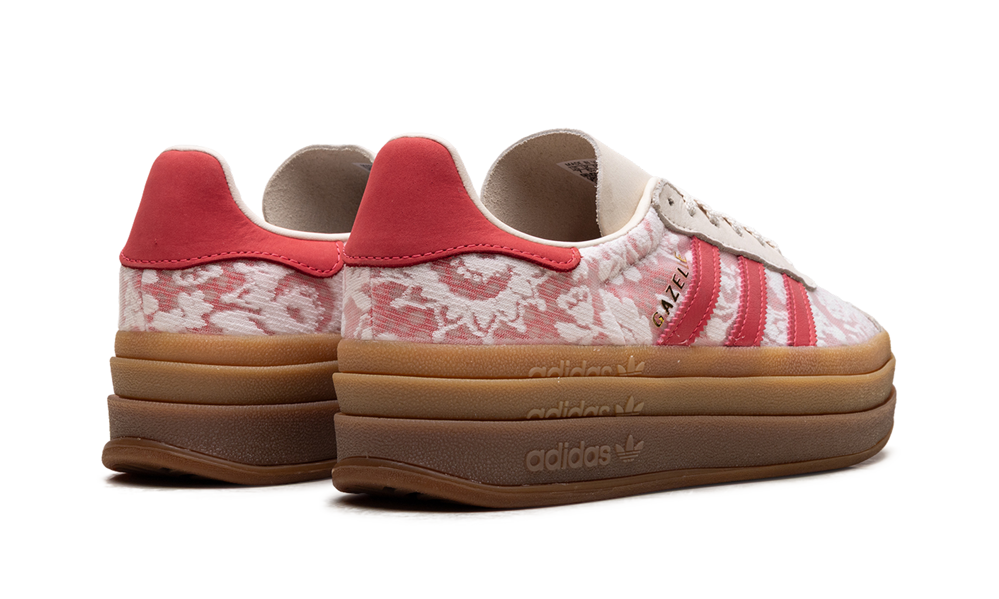 adidas gazelle bold liberty london better scarlet women s+JR8885+diagnol right behind view