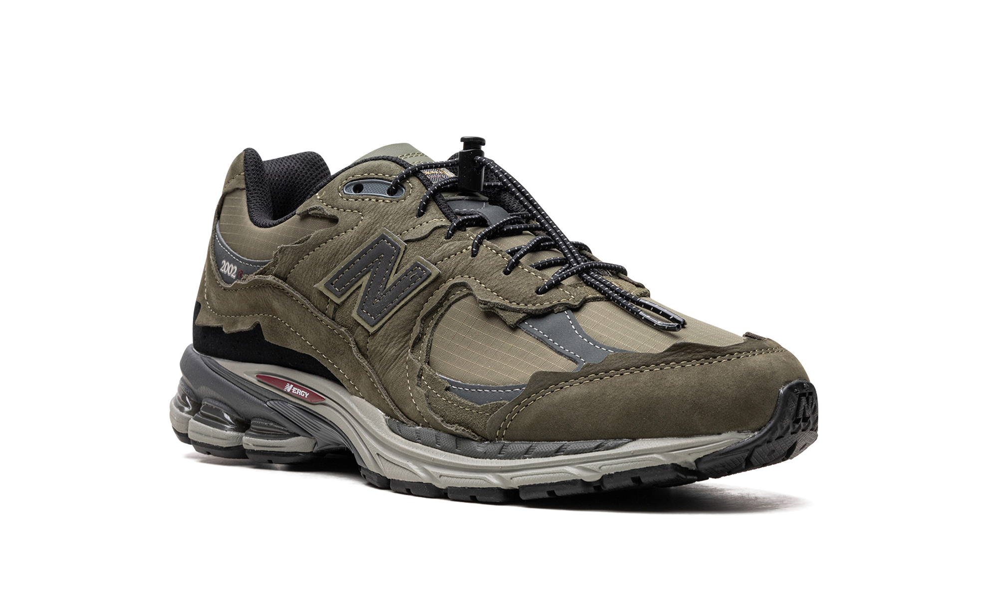 new balance 2002r protection pack dark moss+M2002RDN+diagnol right view