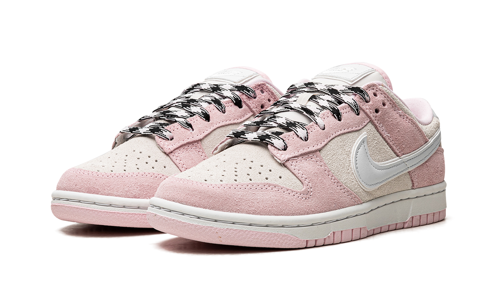 nike dunk low lx pink foam women s+DV3054-600+diagnol left view