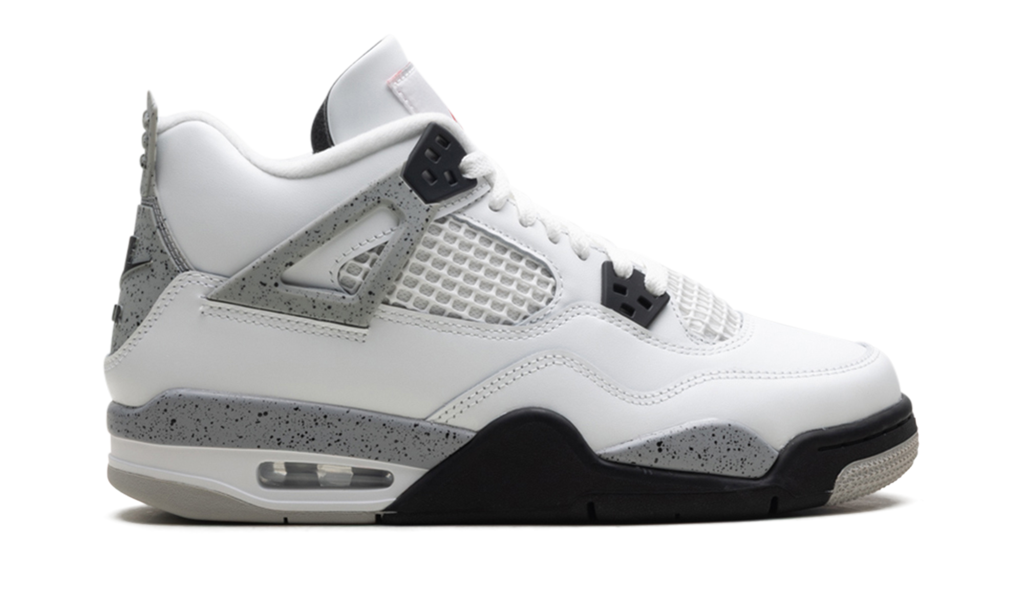jordan 4 retro white cement 2025 gs+IB4171-100+right view