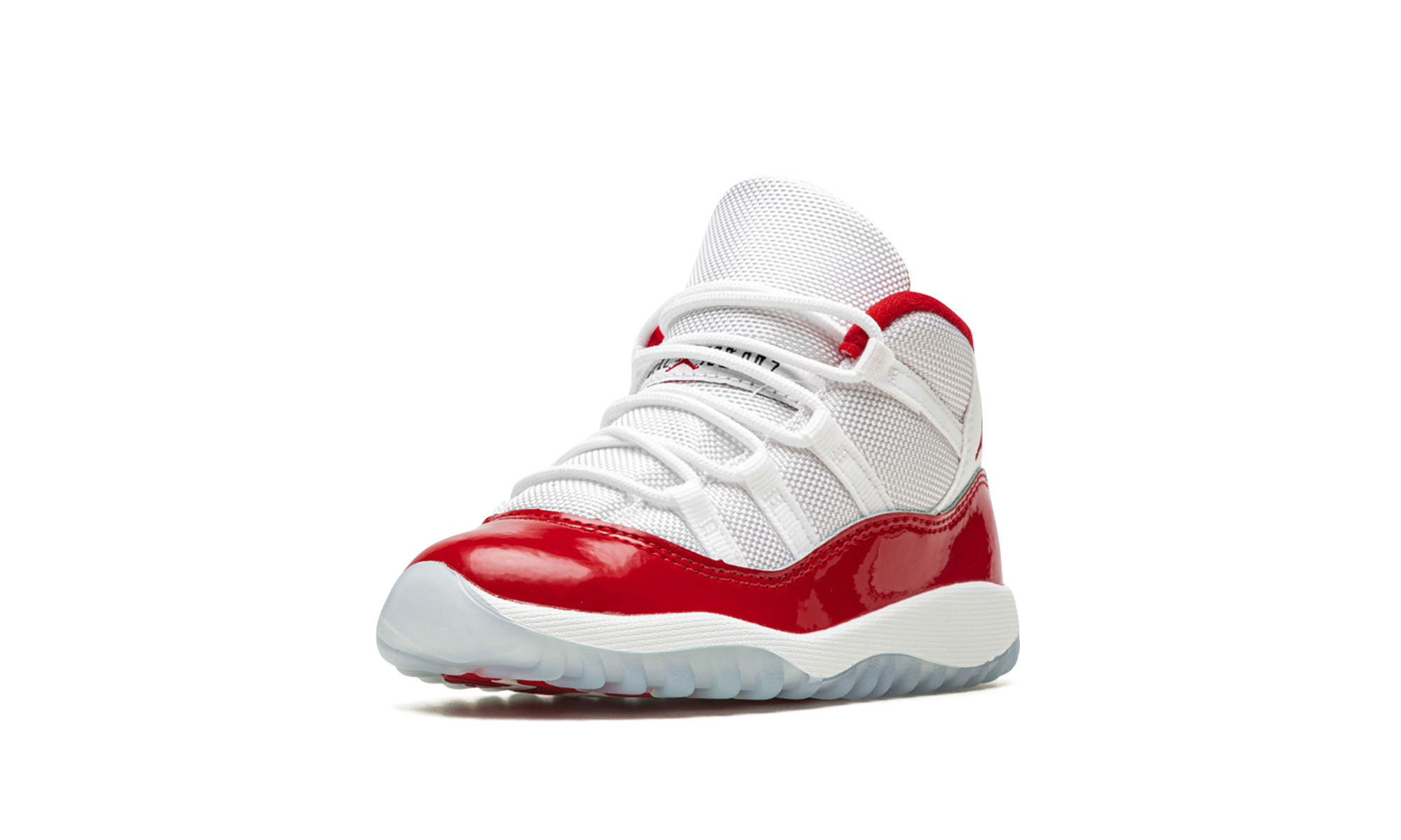 jordan 11 retro cherry 2022 td+378040-116+left diagnol single view