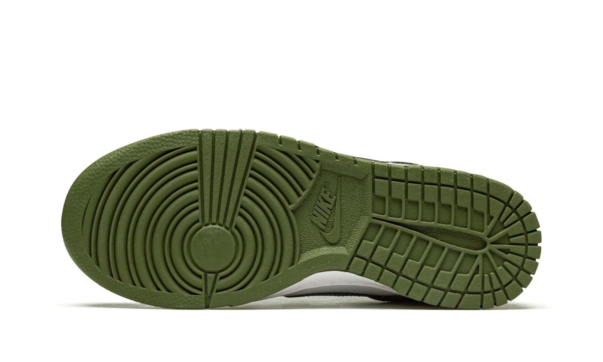 nike dunk low medium olive women s+DD1503-120+bottom view