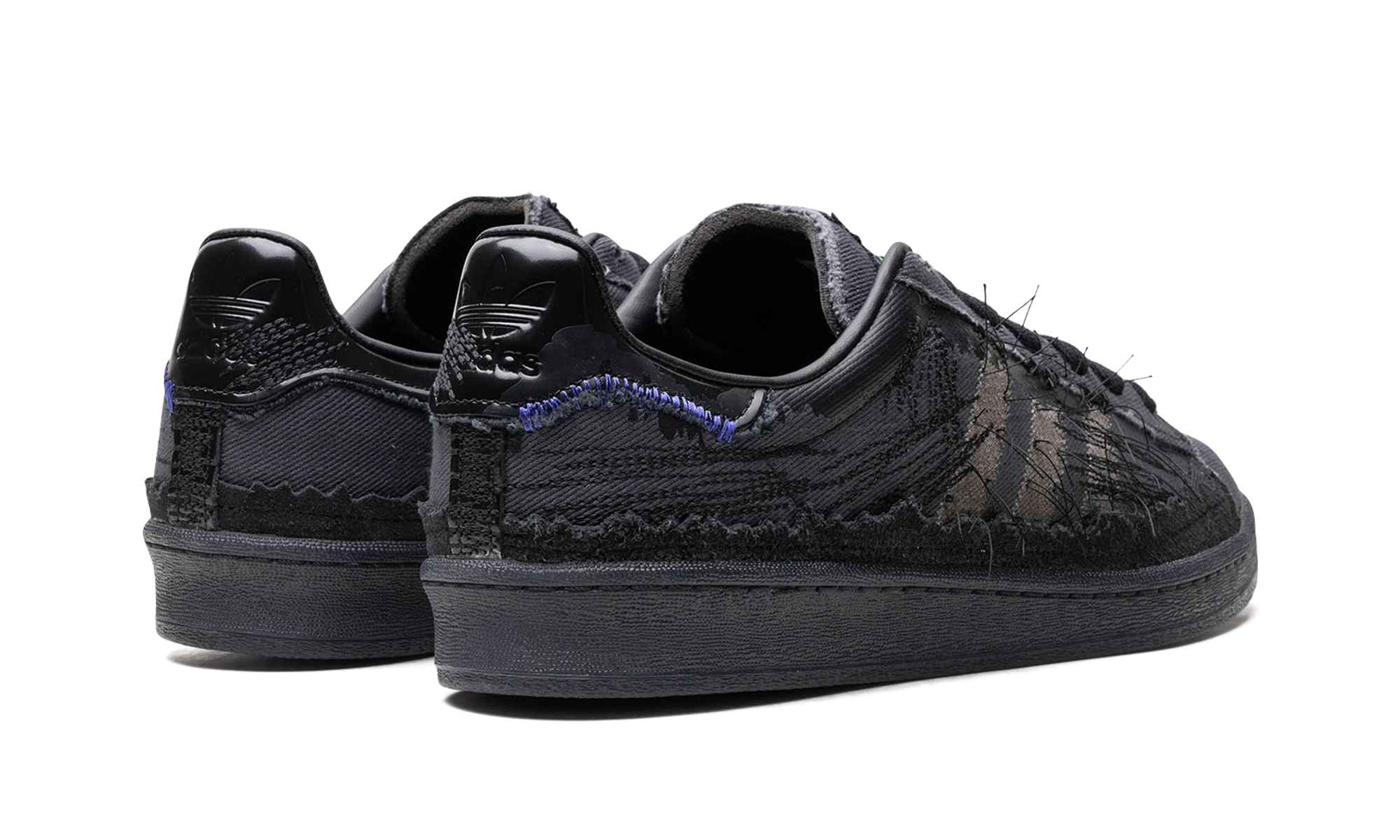 adidas campus 80s youth of paris+GX8433+diagnol right behind view