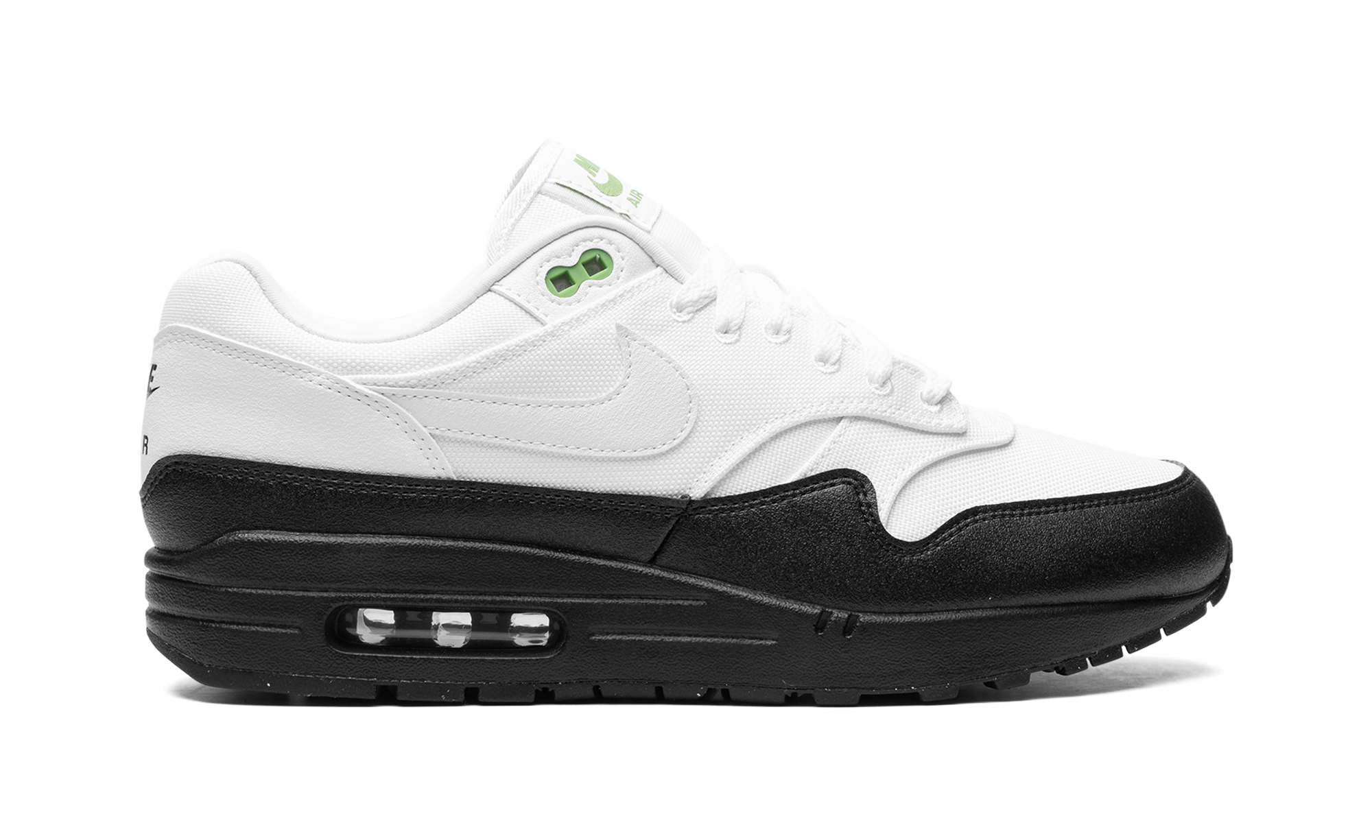 nike air max 1 white black chlorophyll+FZ5160-121+right view