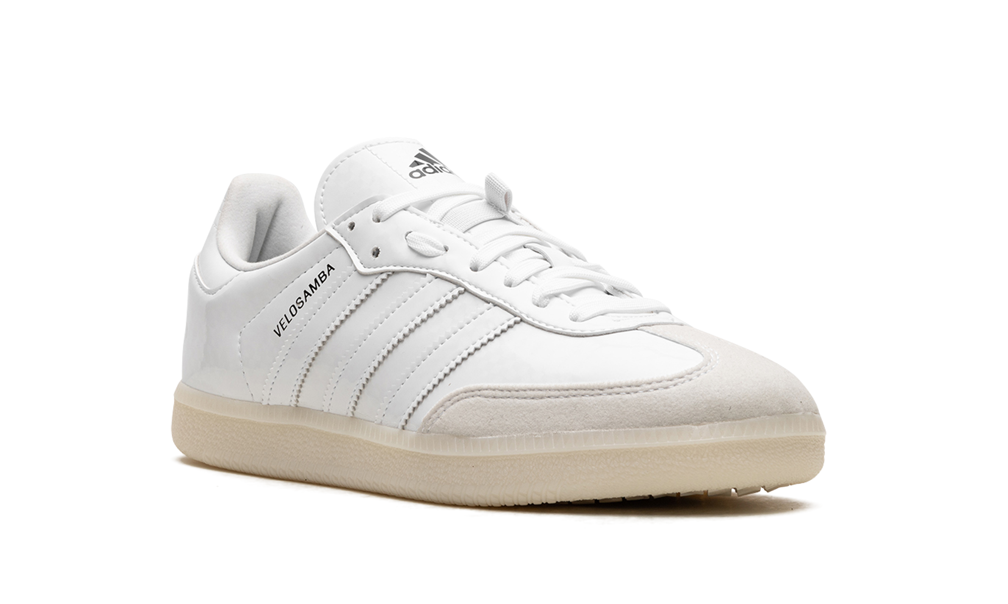 adidas velosamba vegan cloud white+GX1672+diagnol right view